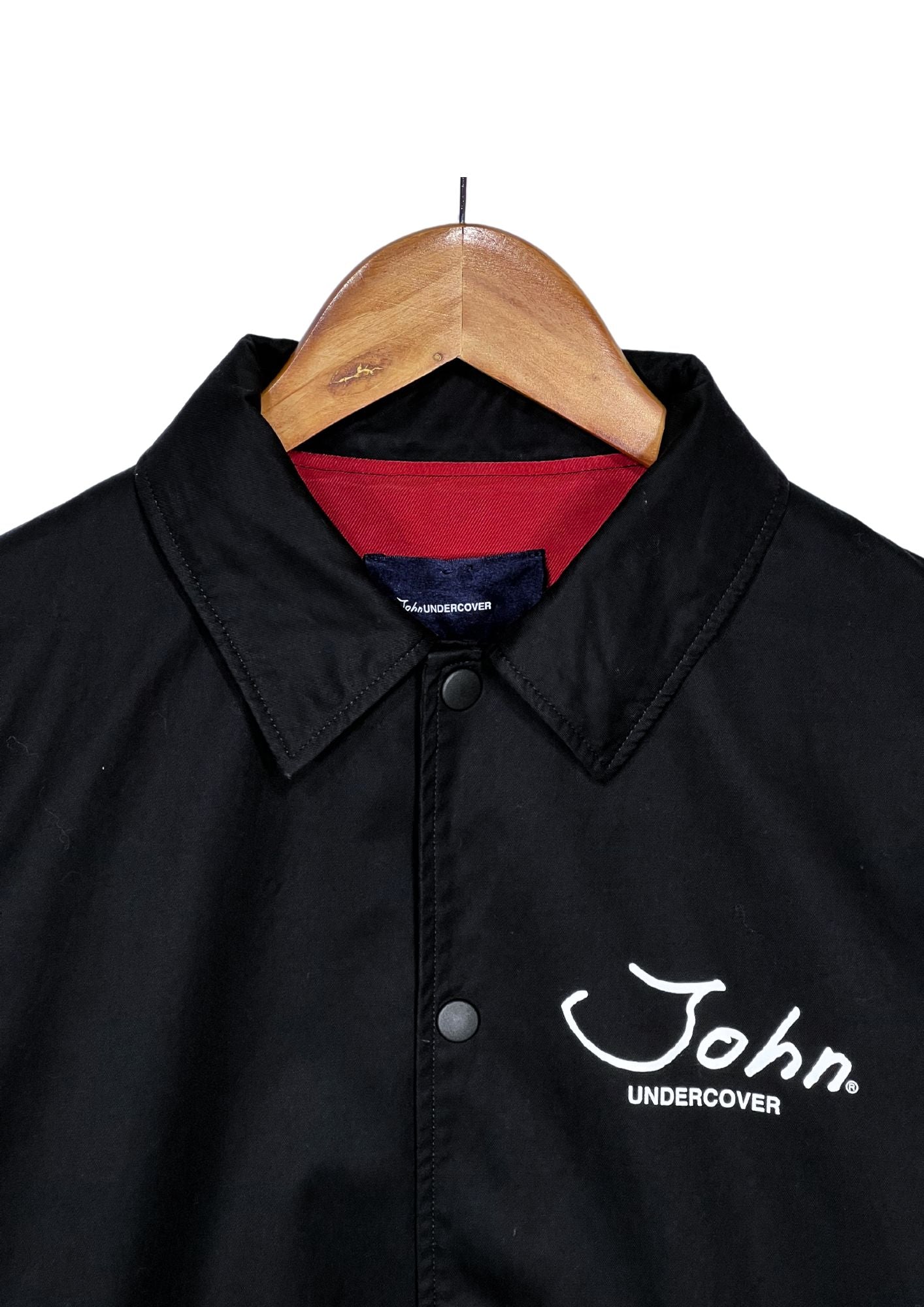2018SS JOHN UNDERCOVER Please Don't Help Me Cotton Coach Jacket
