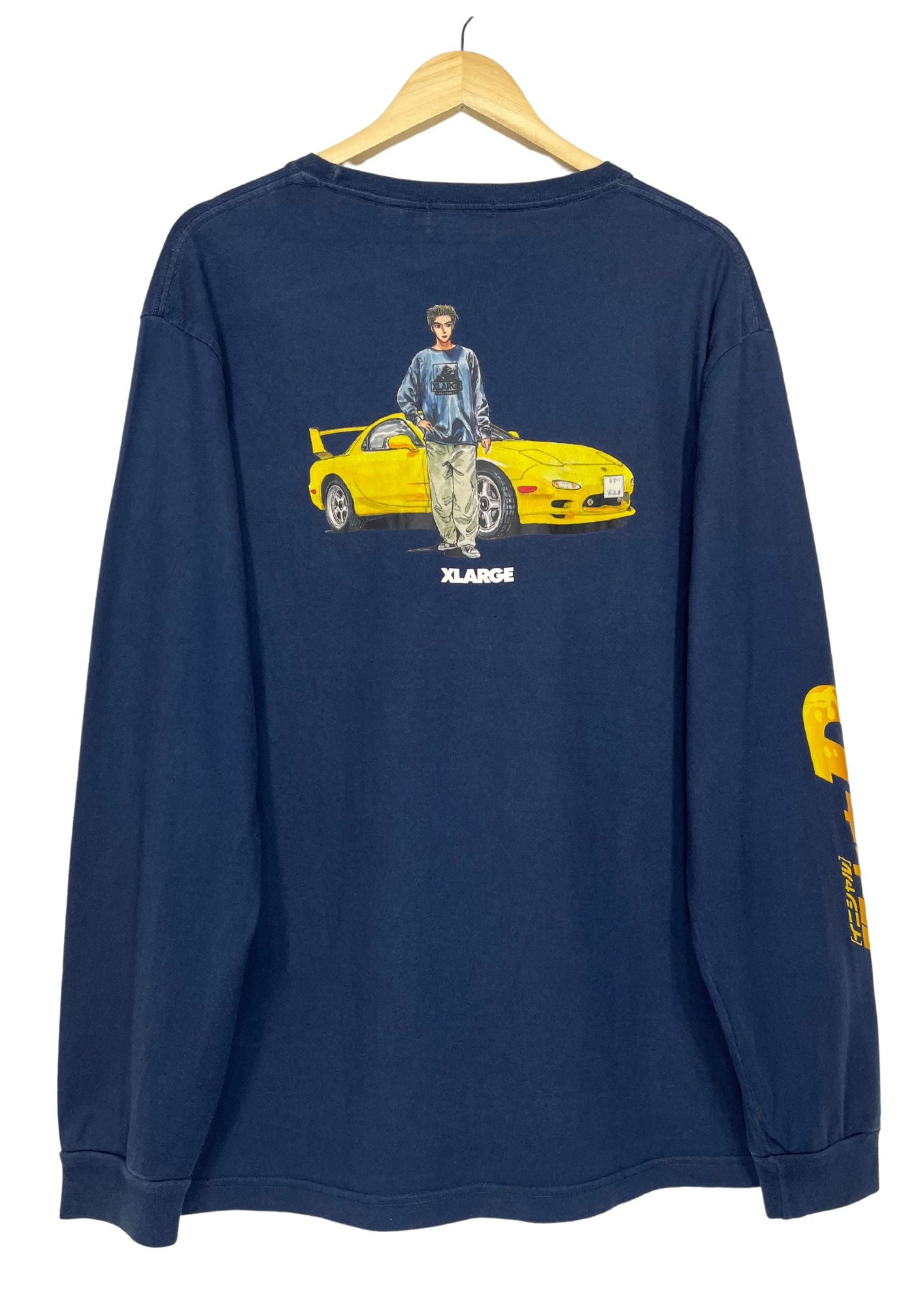 Initial D x X-Large Keisuku Long Sleeve Shirts