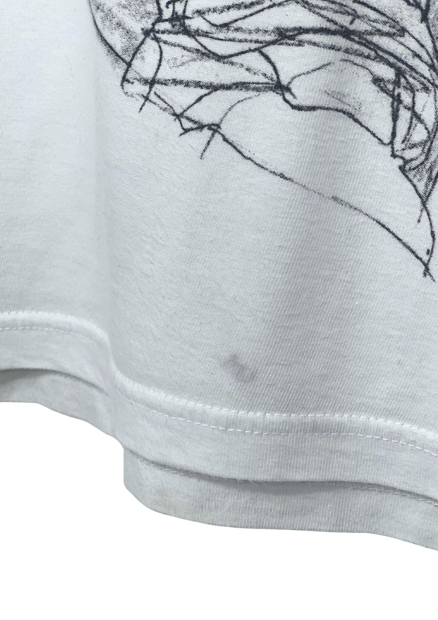 2018 Ghost in the Shell x Ground Y Yohji Yamamoto Motoko Kusanagi Genga T-shirt