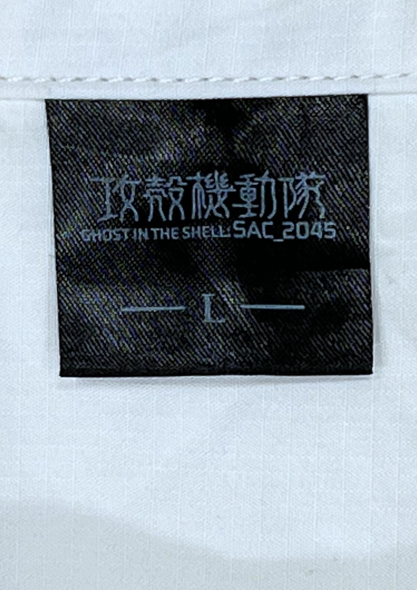 2020 Ghost in the Shell x GU Embroidered Military S/S Shirts