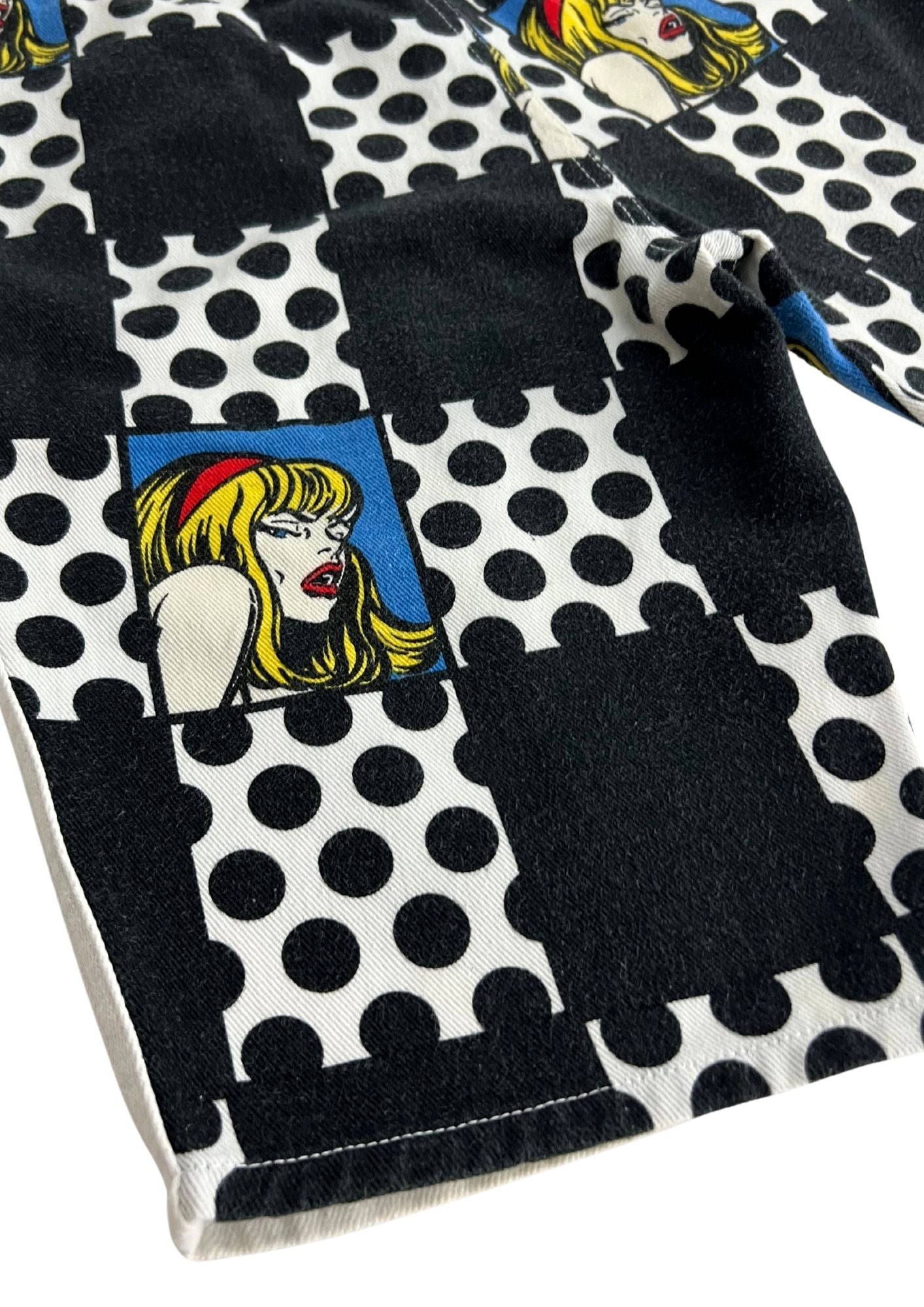 2000s Vintage HYSTERIC GLAMOUR 'Comic PopArt' Shorts