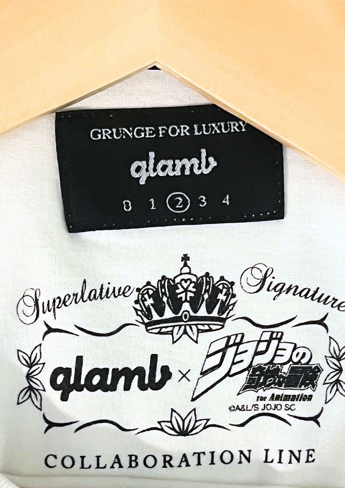20 Jojo's Bizarre Adventure x GLAMB 'Josuke' T-shirt (M)