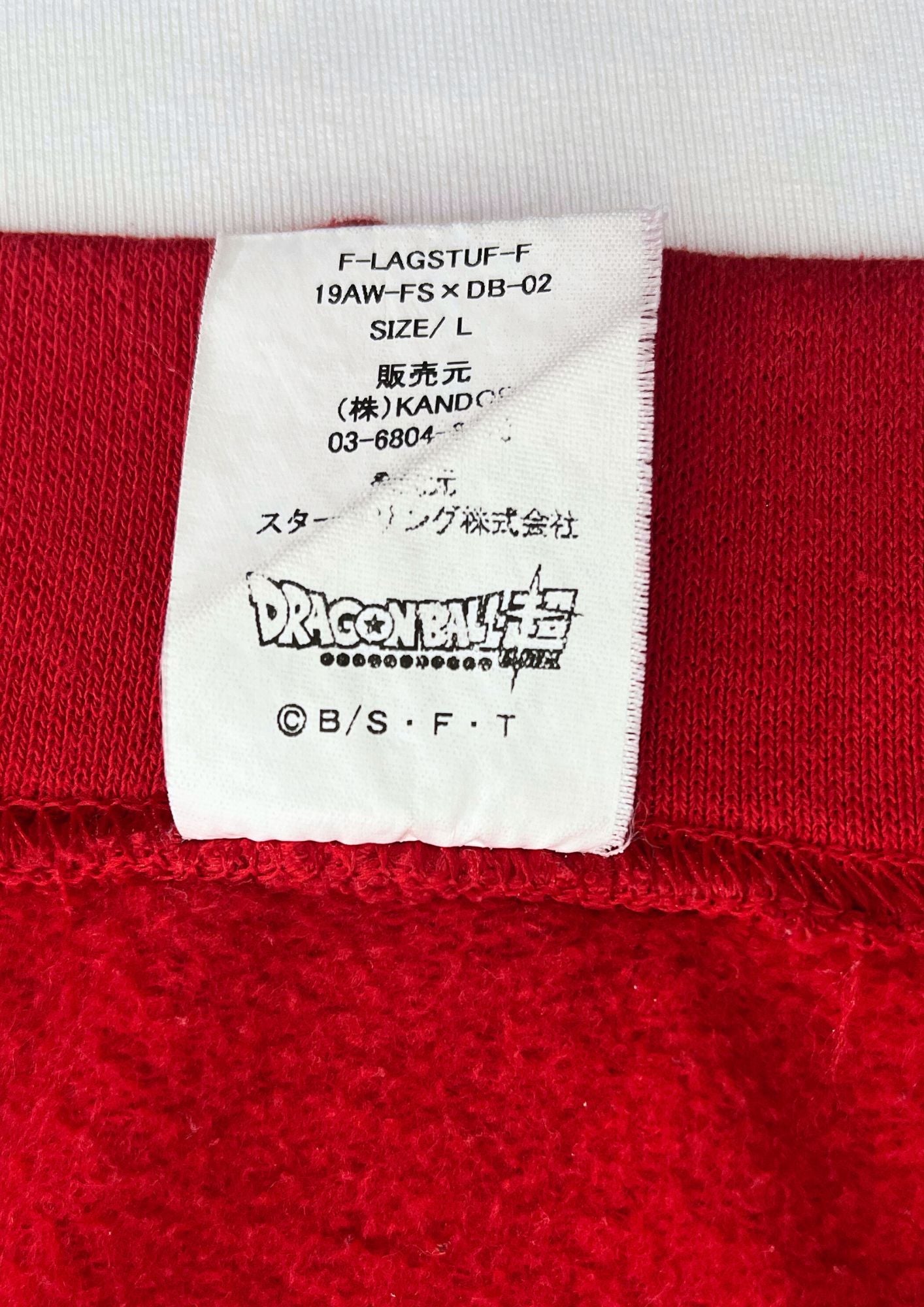 2019 Dragon Ball x FLAGSTUFF Shenron Sweatshirt