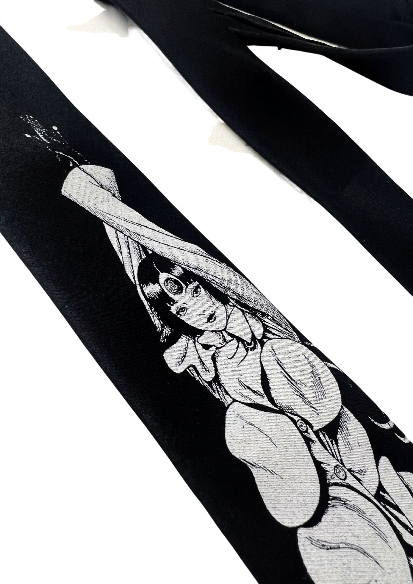 2021 Junji Ito x Yohji Yamamoto S'YTE Azami Tie