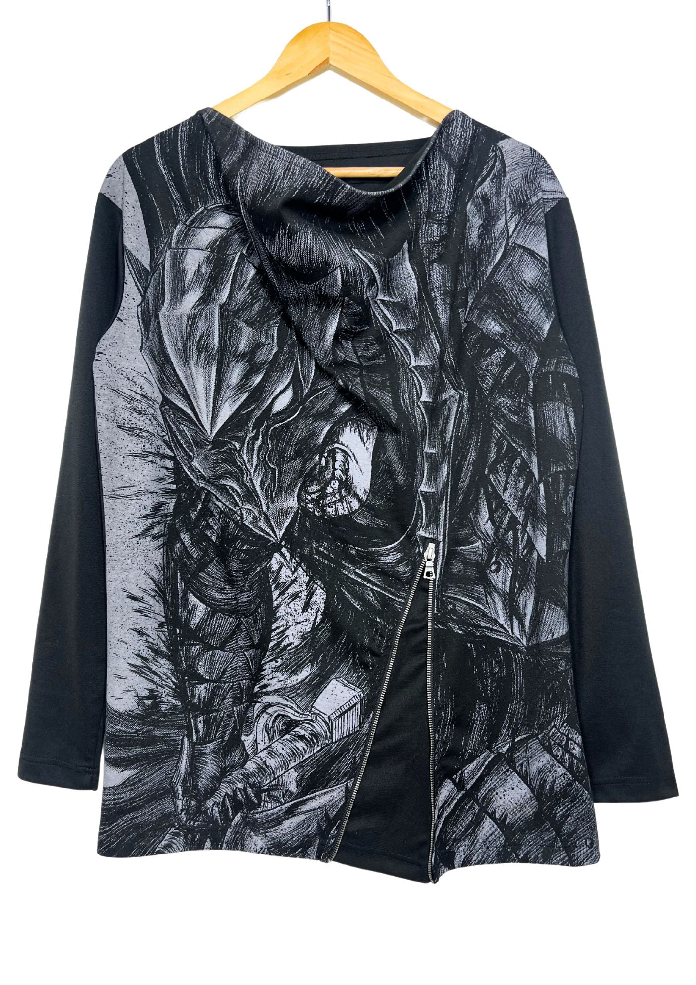 2021 Berserk x Semantic Design Guts Insane Worrier L / S Shirts