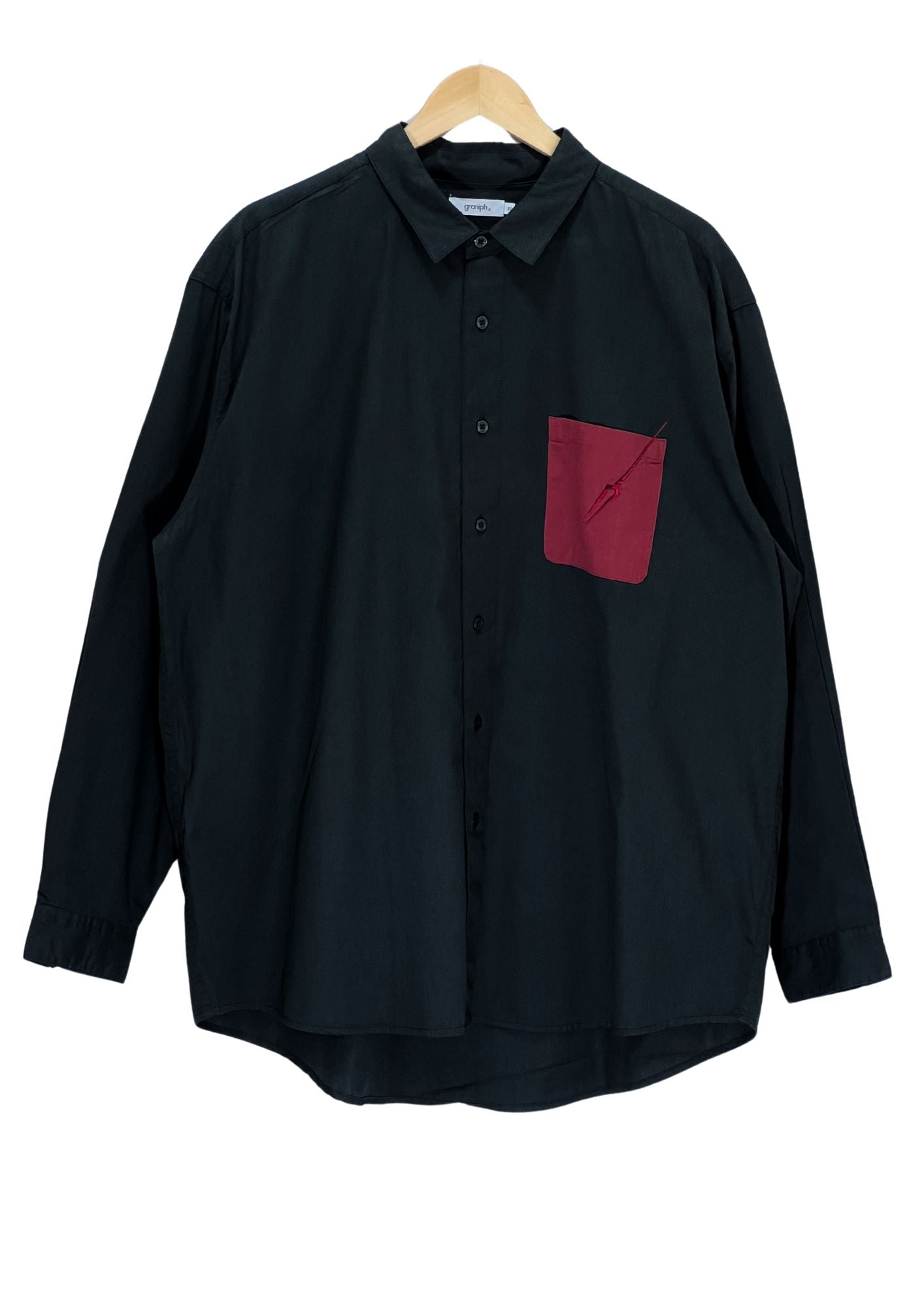 2023 Neon Genesis Evangelion x graniph 'Lillith' Embroidered Button Up Shirt (XL)