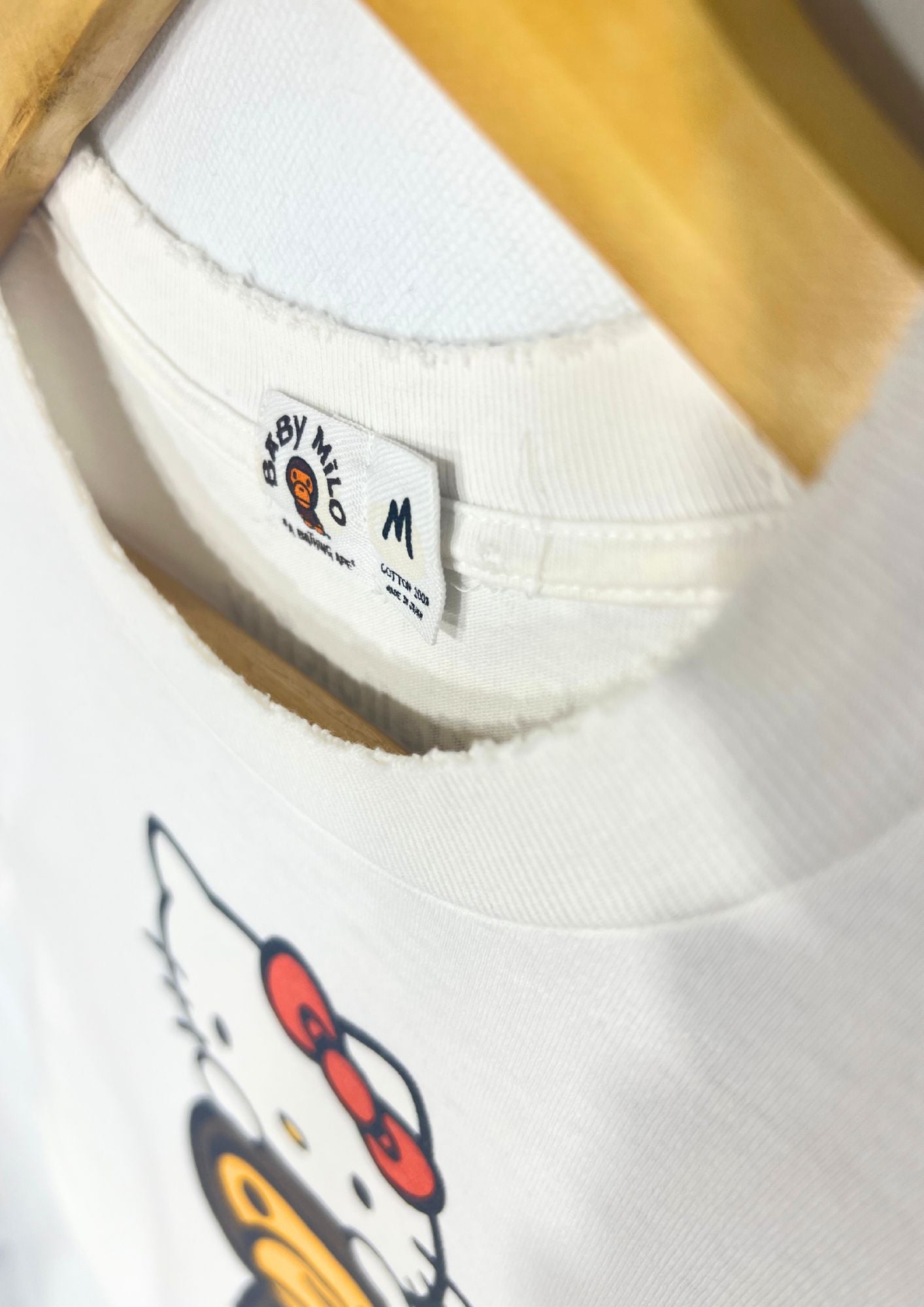 Hello Kitty x A Bathing Ape Baby Milo Vintage T-shirt