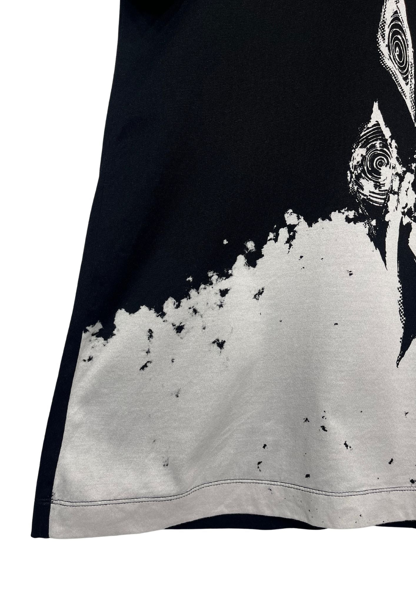 2022 Ground Y Yohji Yamamoto x Chainsaw Man Fox Devil Eyes Big T-shirt