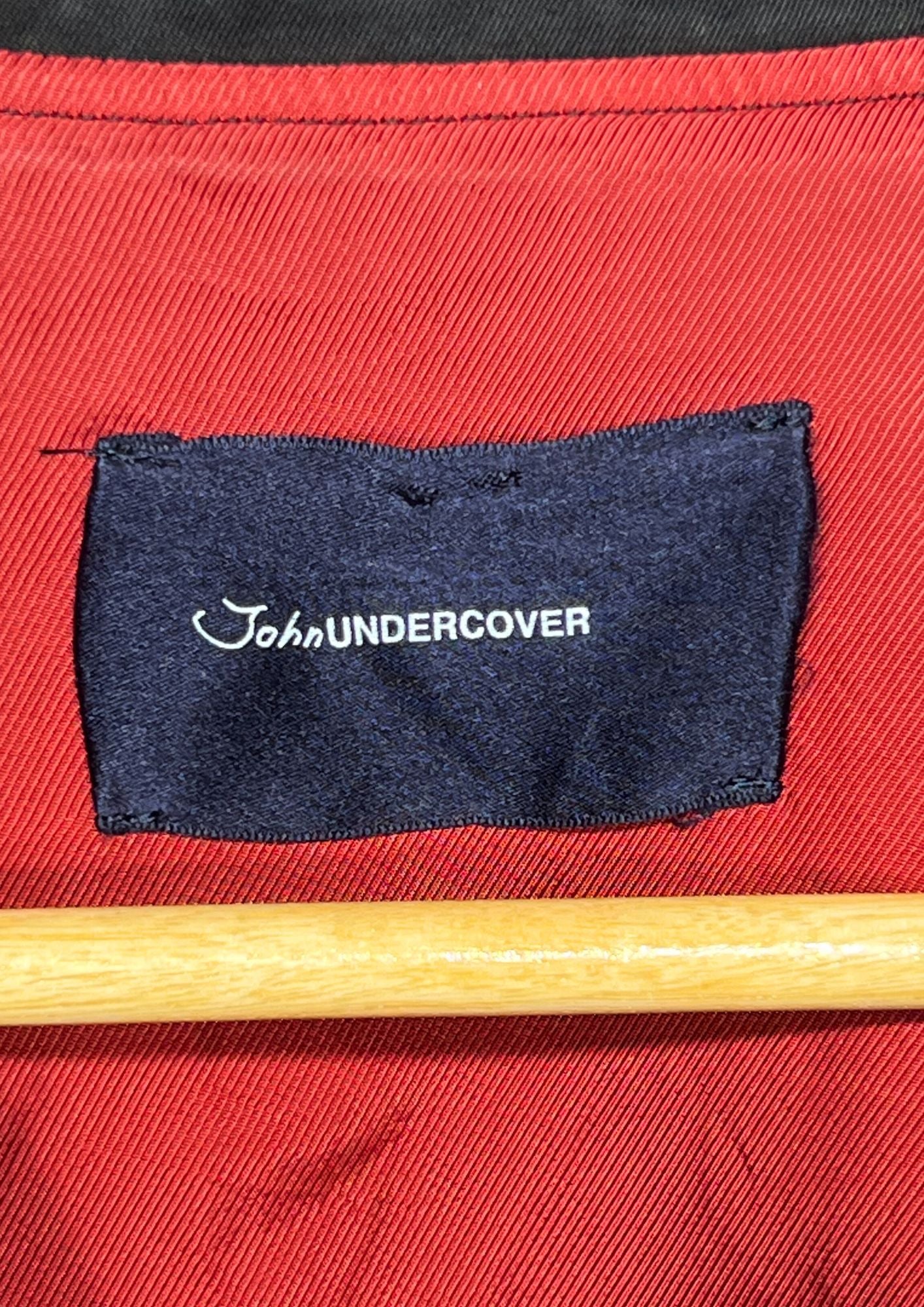 2018SS JOHN UNDERCOVER Please Don't Help Me Cotton Coach Jacket