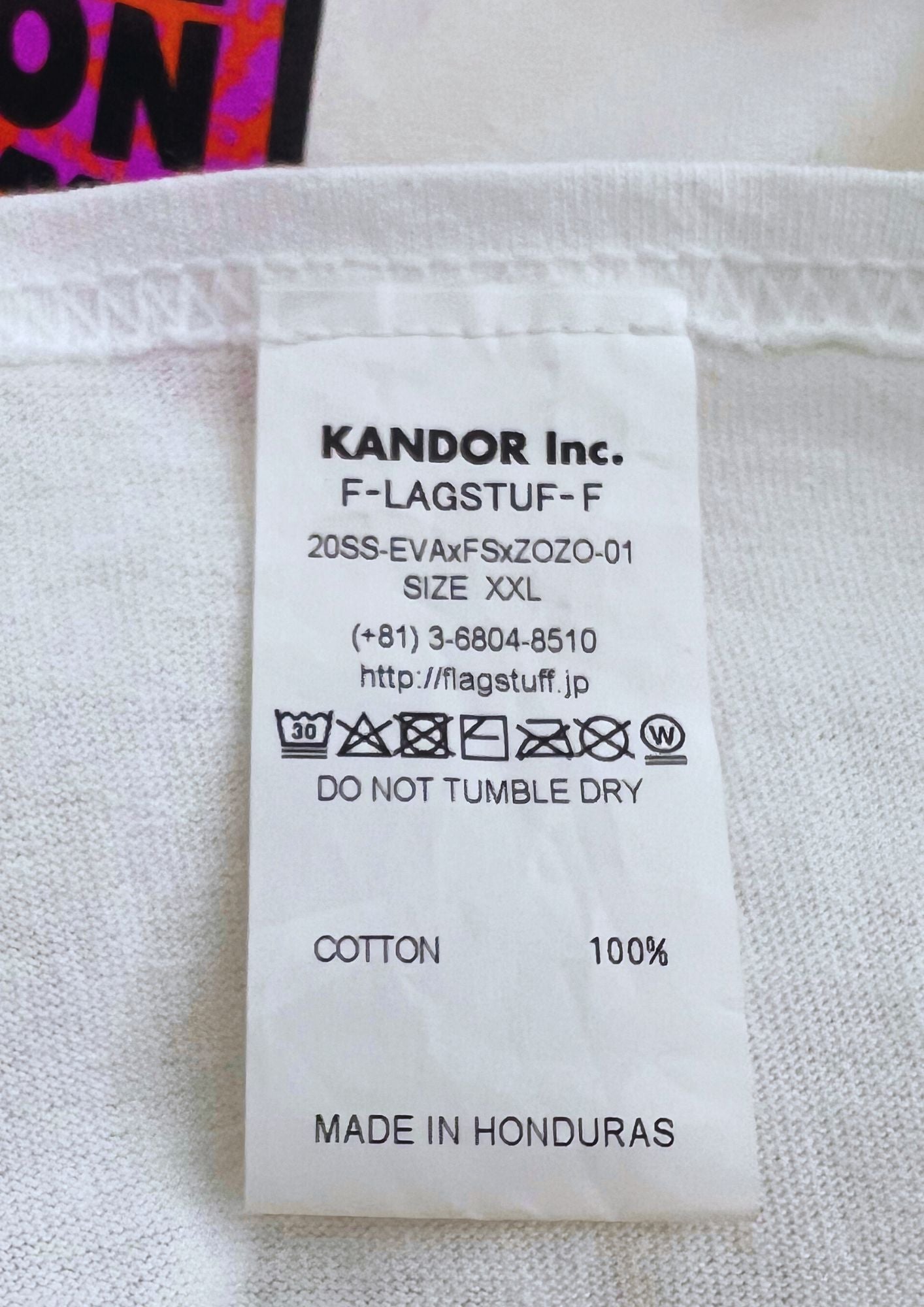 2020 Neon Genesis Evangelion x Flagstuff Rei Ayanami L/S Shirts