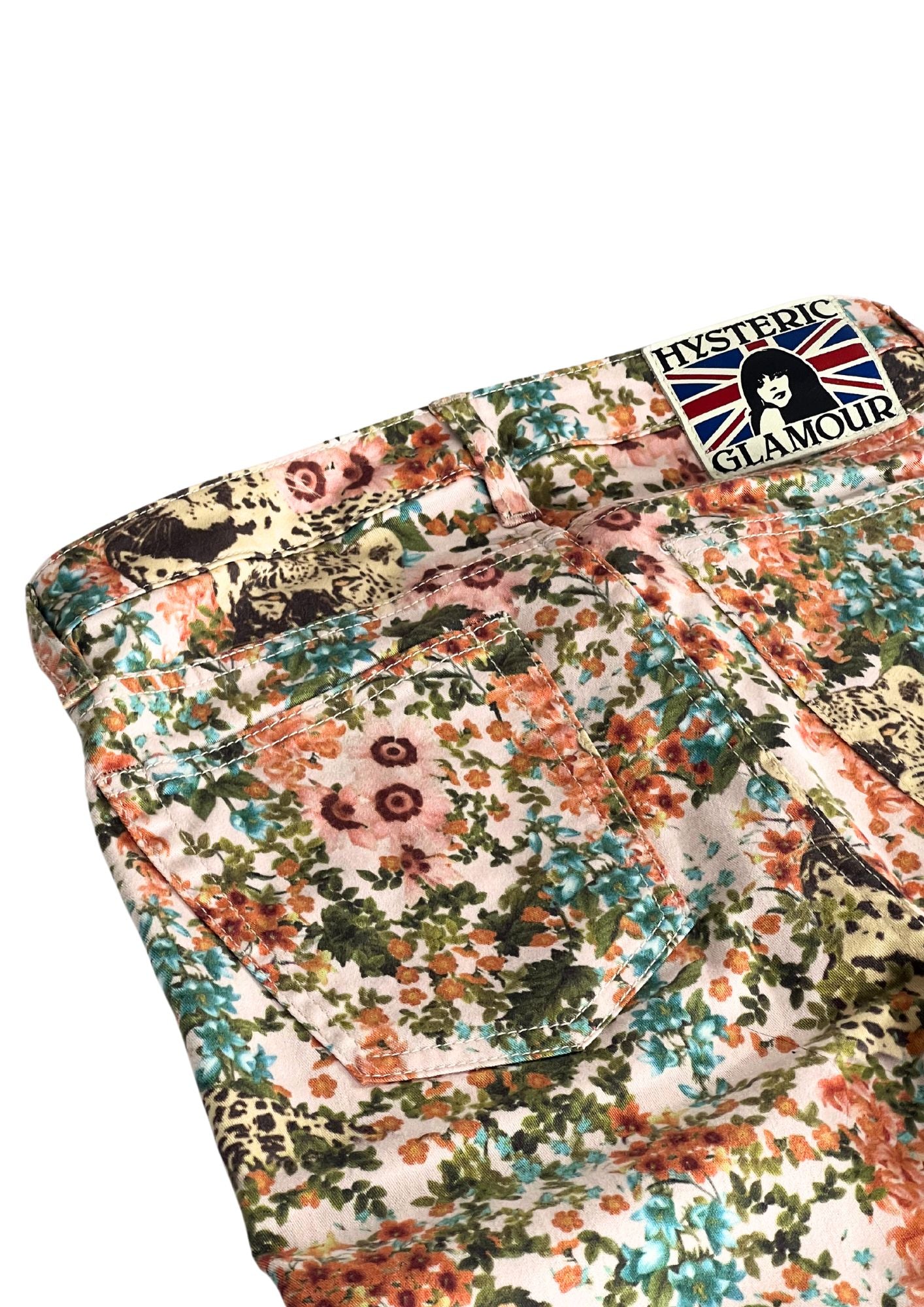 2000s HYSTERIC GLAMOUR 'Camo Leopard' Pants