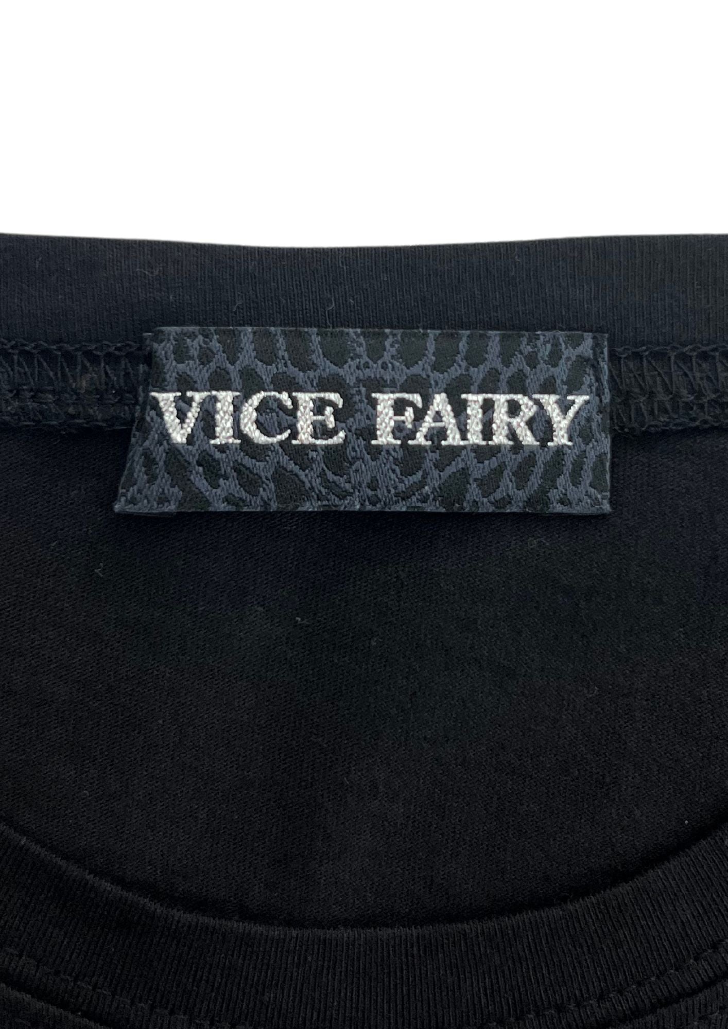 2010 One Piece x VICE FAIRY Rhinestones Chopper T-shirt