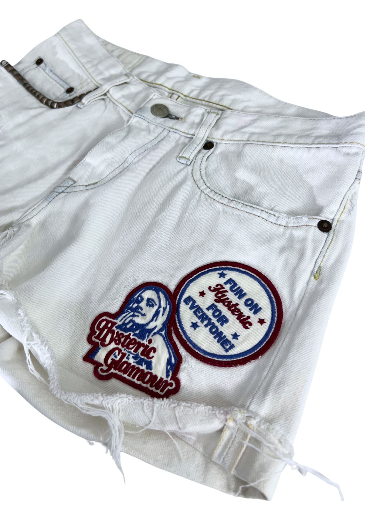2000s Vintage HYSTERIC GLAMOUR Studs Denim Shorts