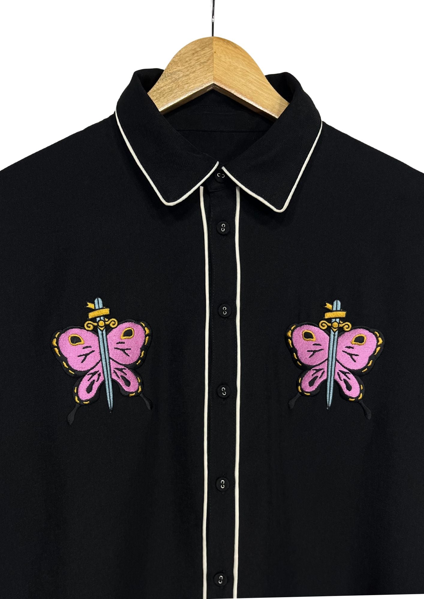 Jojo's Bizarre Adventure x Jouetie Stone Ocean Back Lace-Up Long Sleeve Shirt