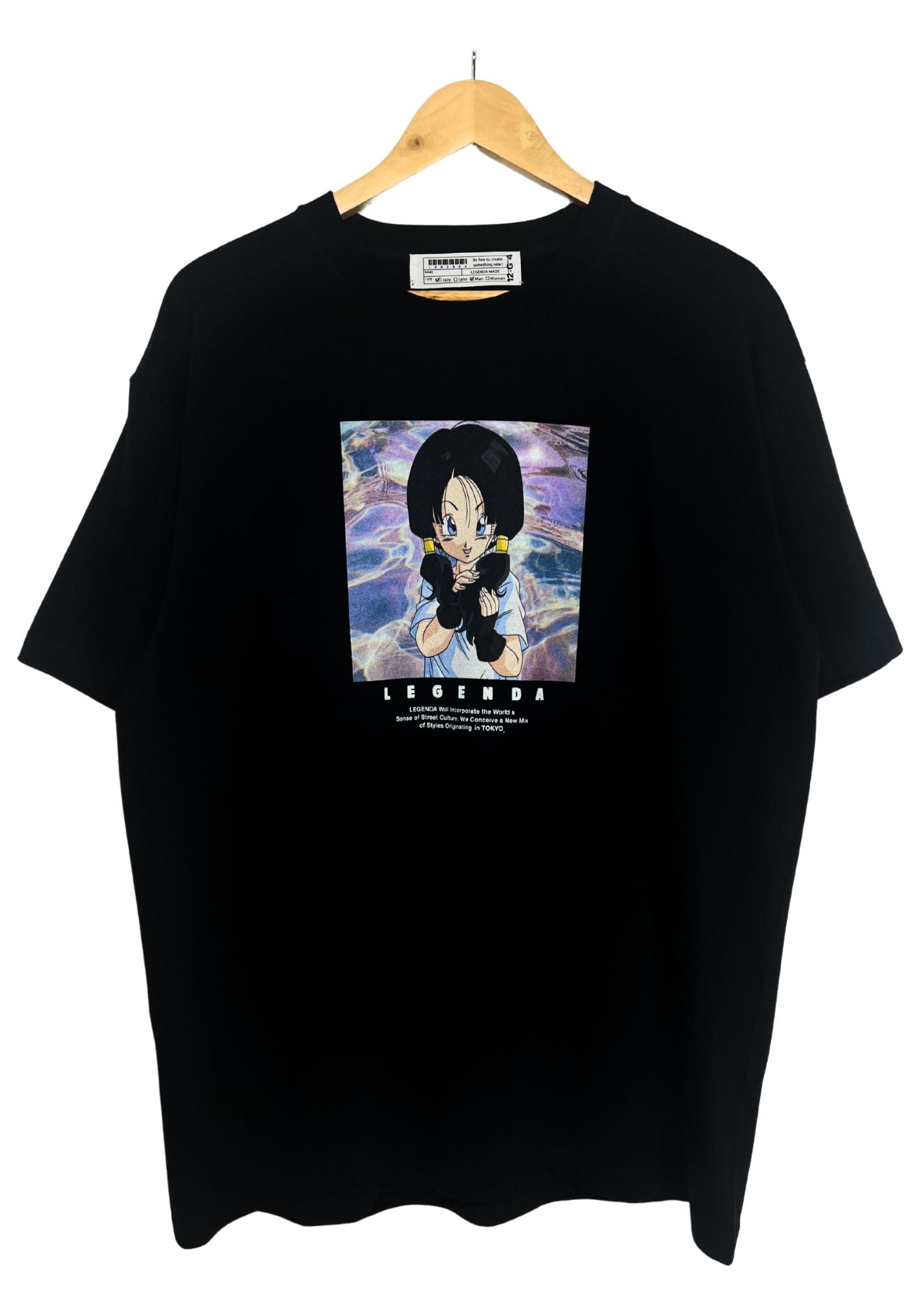 2020 Dragon Ball Z x Legenda Videl T-shirt