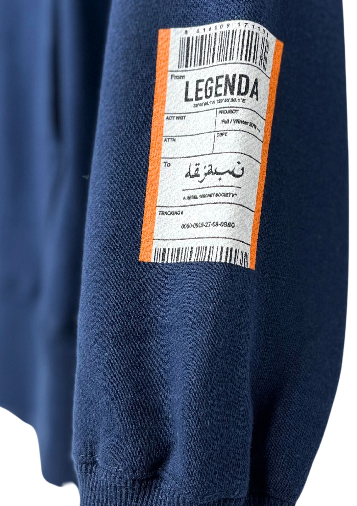 2019 Neon Genesis Evangelion x Legenda Kaworu Hoodie