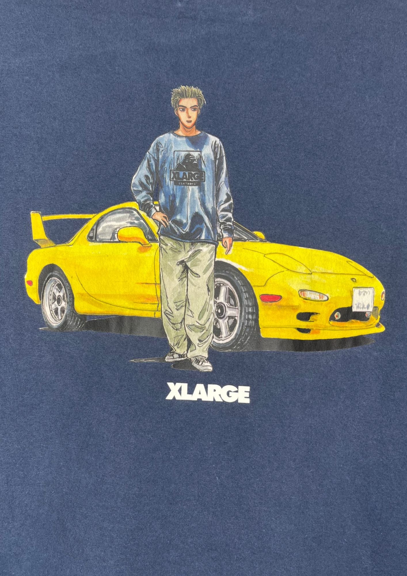 Initial D x X-Large Keisuku Long Sleeve Shirts