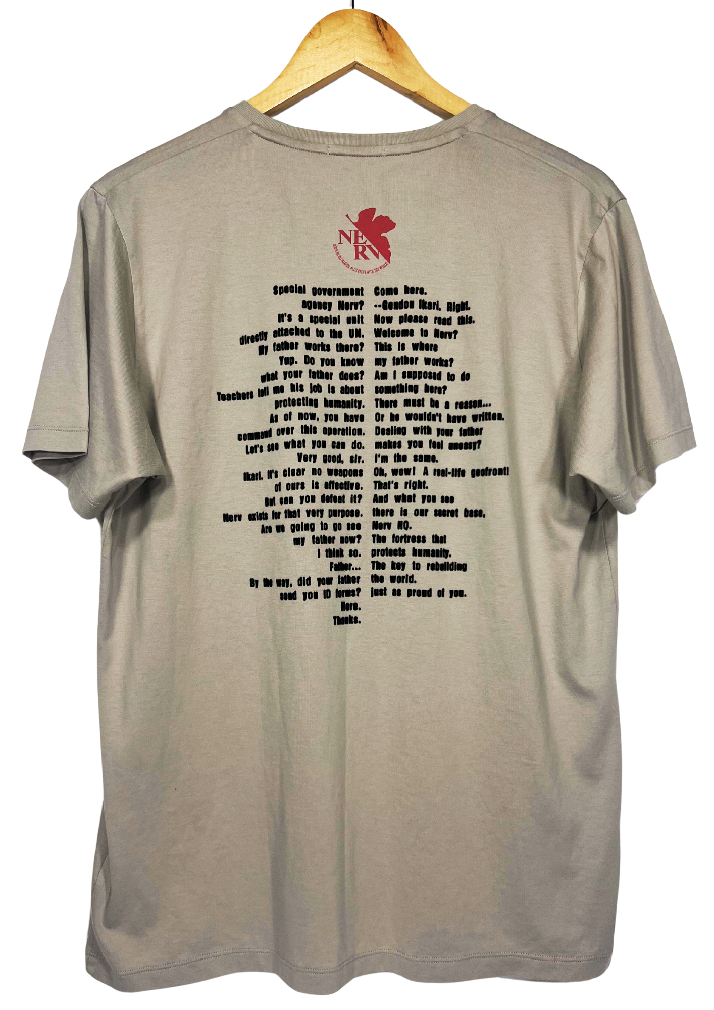 Neon Genesis Evangelion x UT Dialogue T-shirt