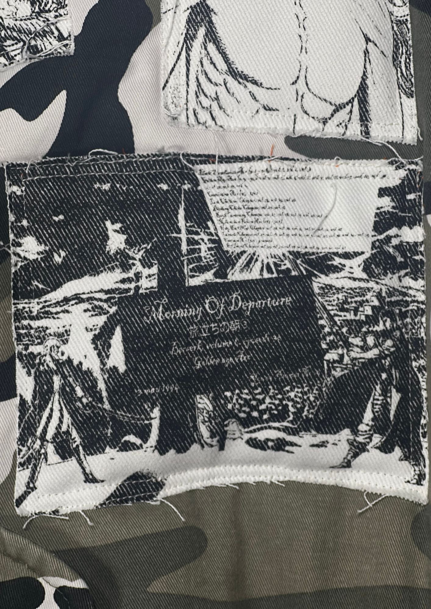Rough Simmons x Berserk The Swordsman Patched Bomber Jacket
