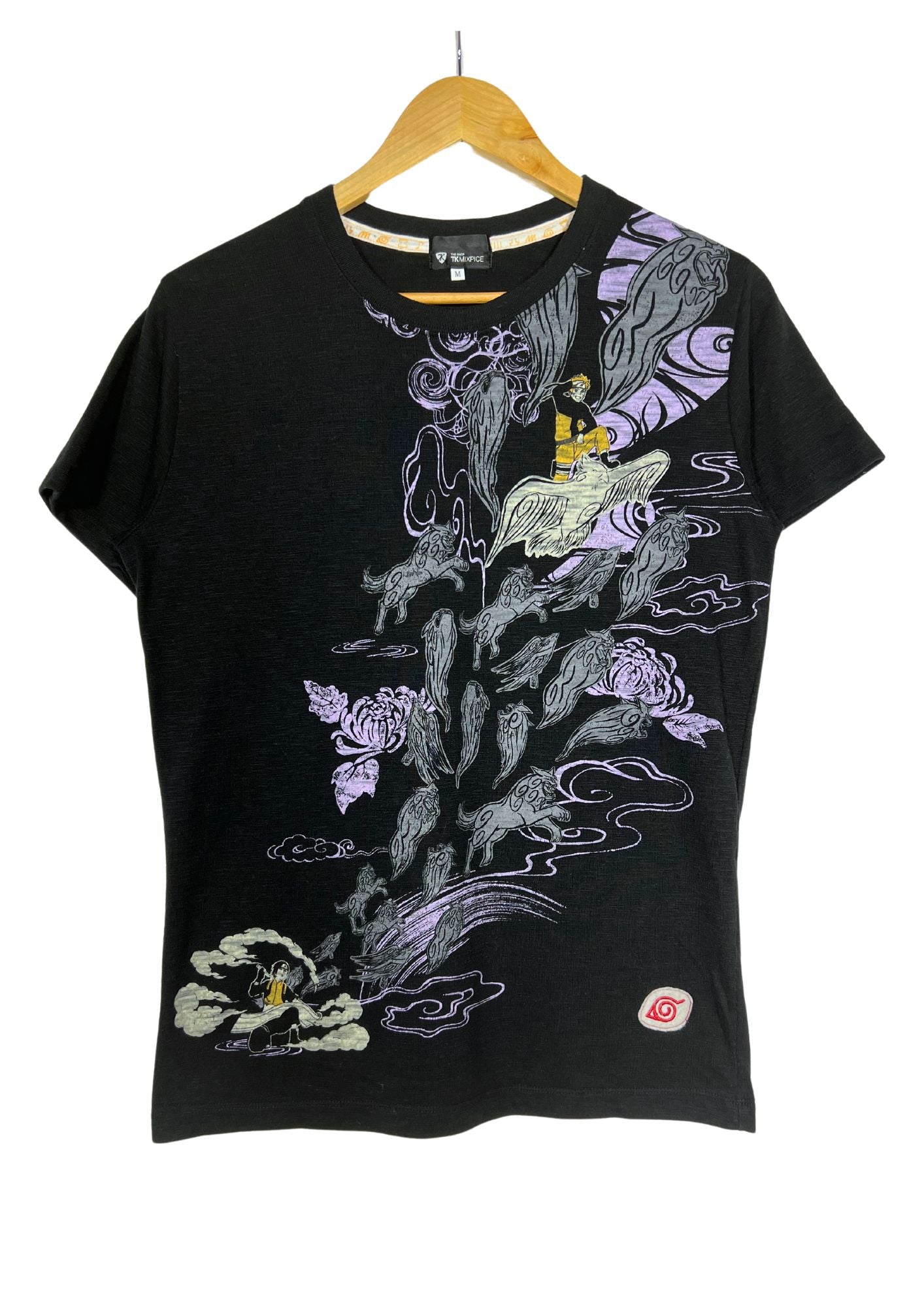 Naruto x TK MIXPICE Takeo Kikuchi Sasuke and Naruto T-shirt