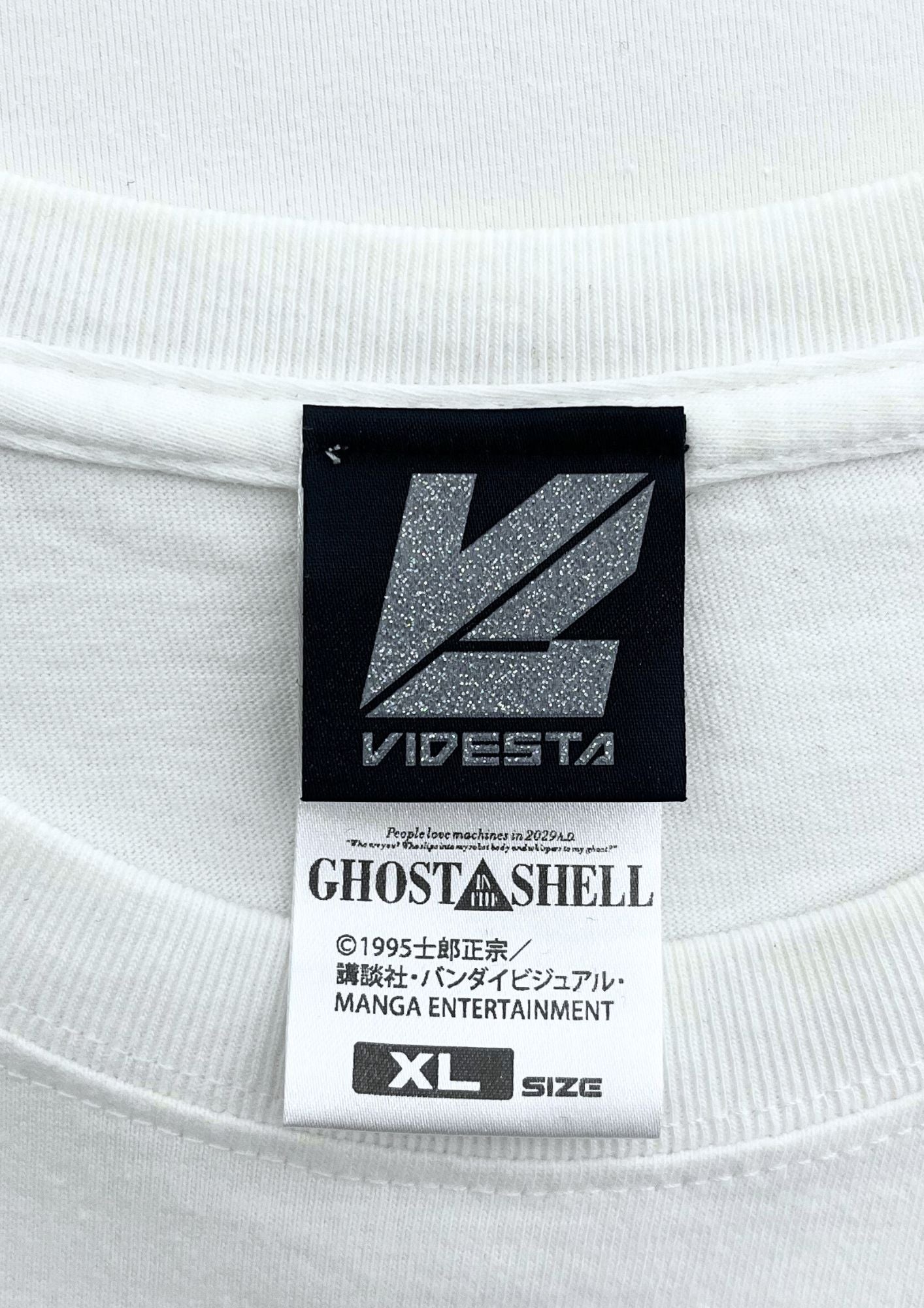 2019 Ghost in the Shell x VIDESTA Motoko Blu-ray Disk Cover T-shirt