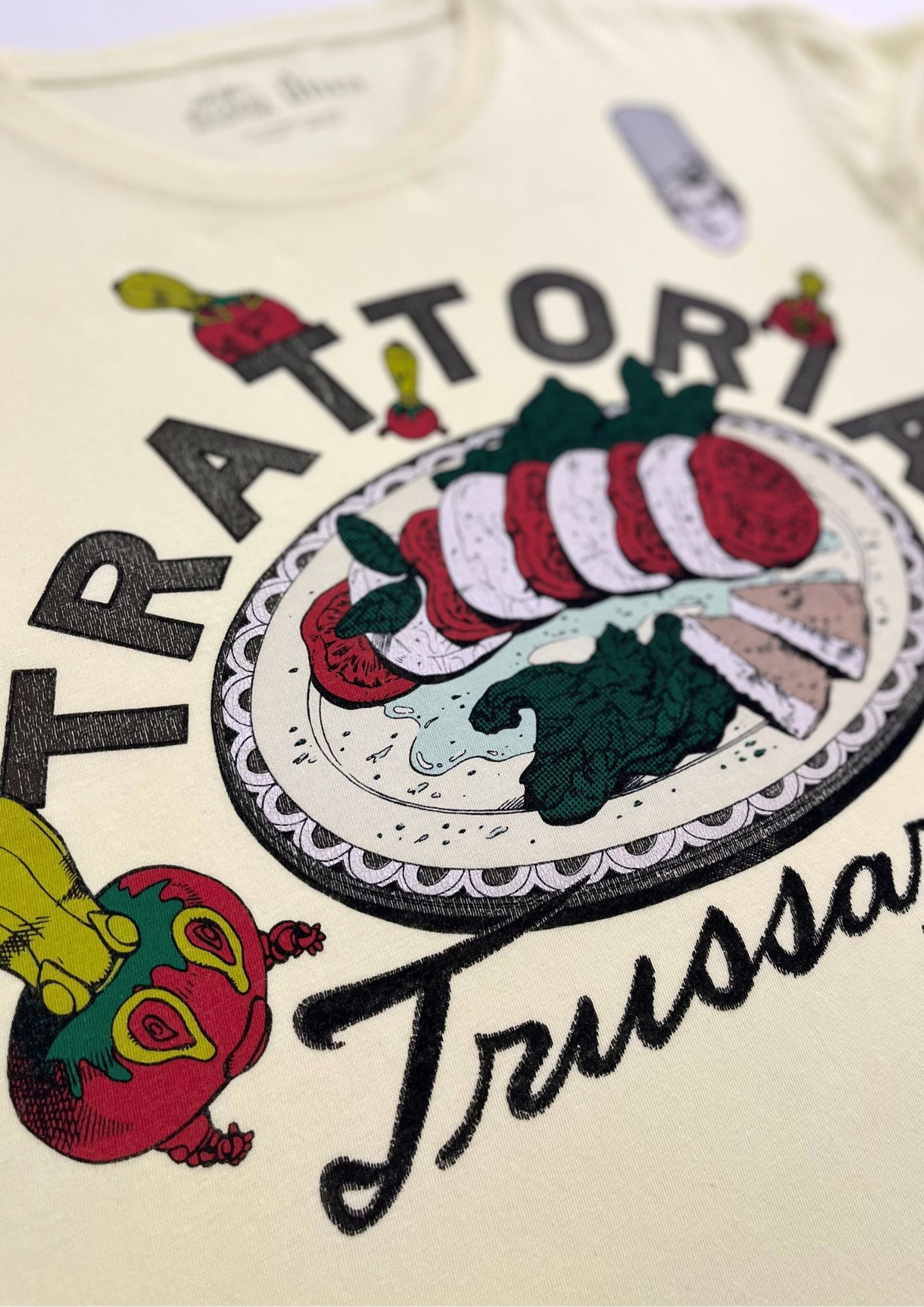 2011 Jojo's Bizarre Adventure x Ultra Violence Trattoria Trussardi T-shirt