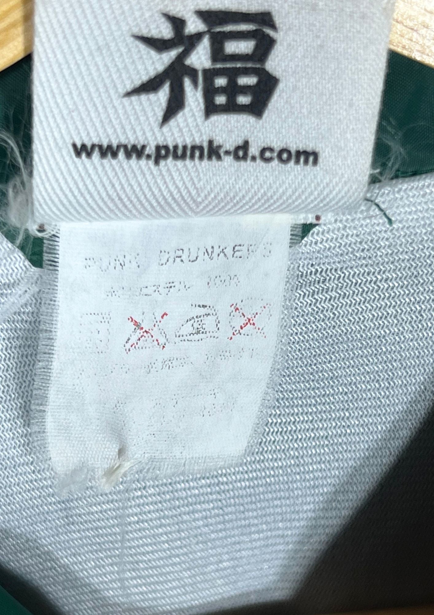 PUNK DRUNKERS 'Skull Samurai ' Coach Jacket