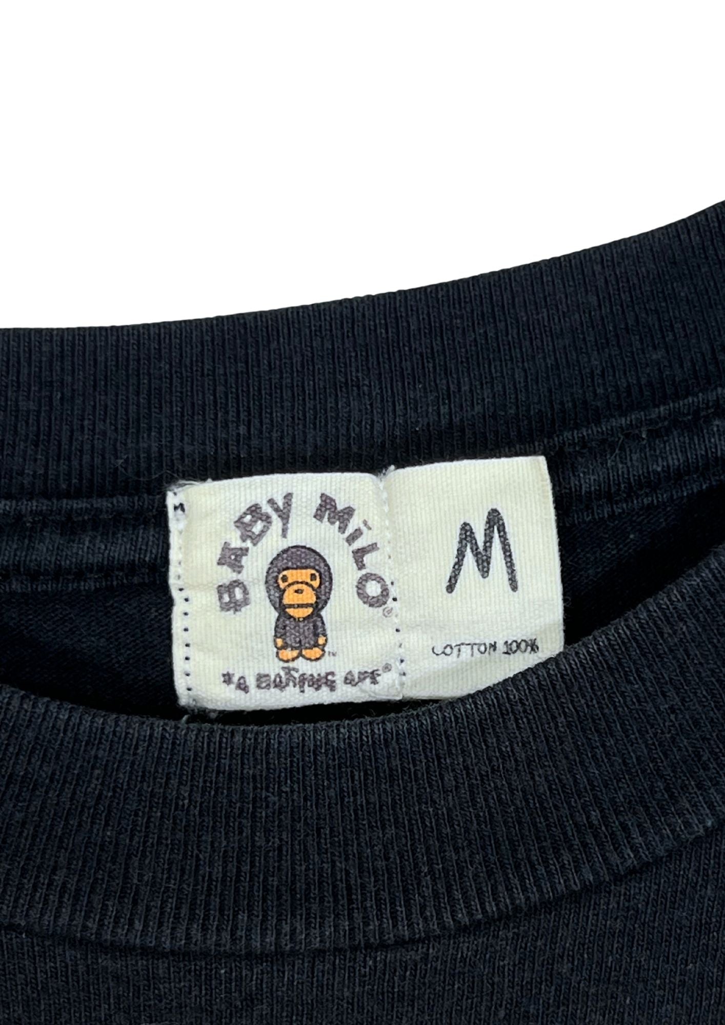 2000s Vintage A BATHING APE BABY MILO 'Baby Milo' T-shirt (M)