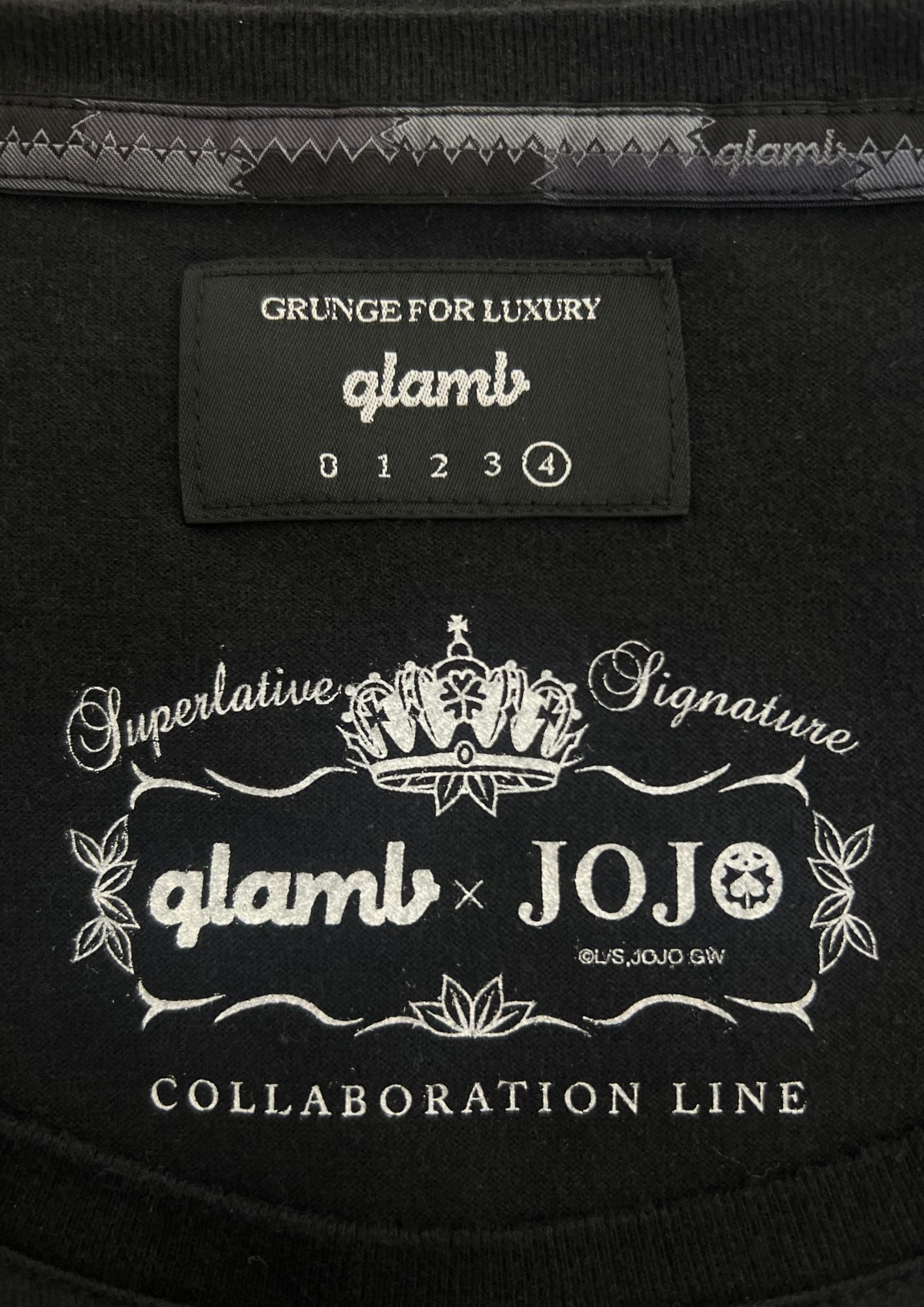 2019 Jojo's Bizarre Adventure x Glamb Golden Wind T-shirt
