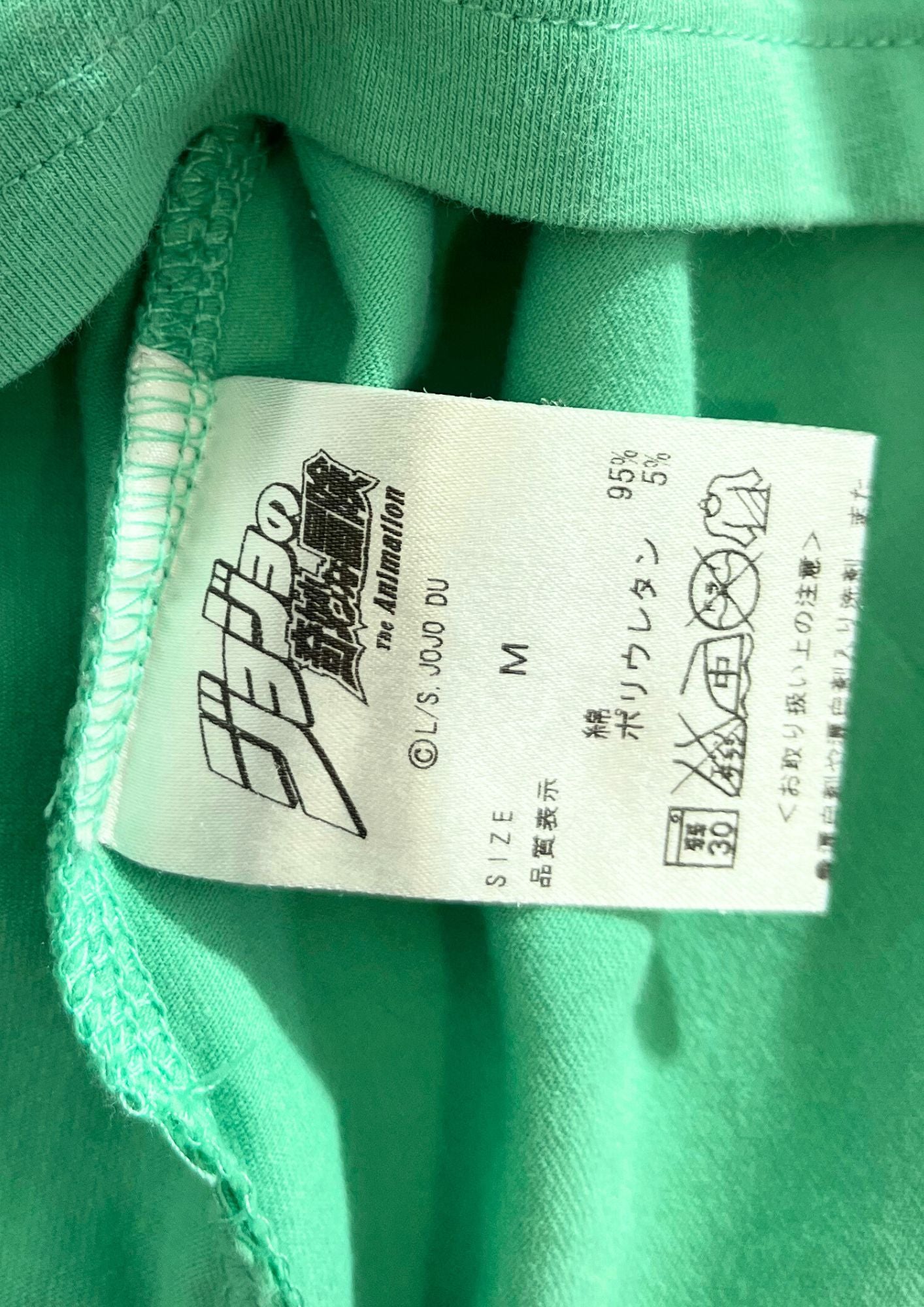 2002 Vintage Jojo's Bizarre Adventure x BANDAI Heaven's Door T-shirt