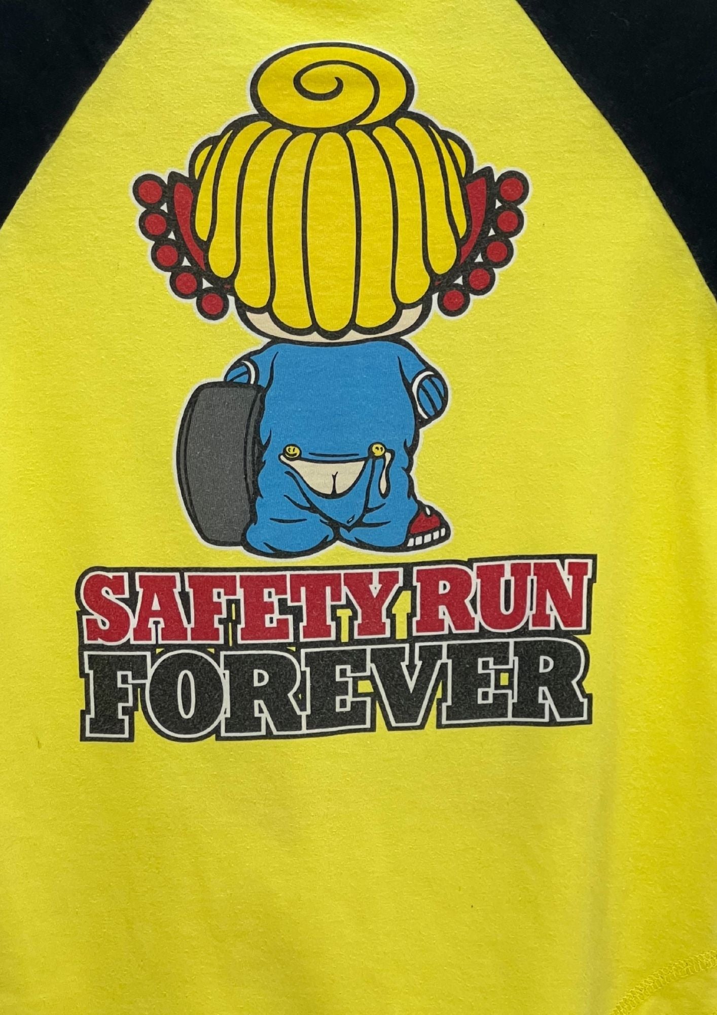 Y2K HYSTERIC MINI by HYSTERIC GLAMOUR 'Sunshine Grandprix' Baby Tee (Ladies S)