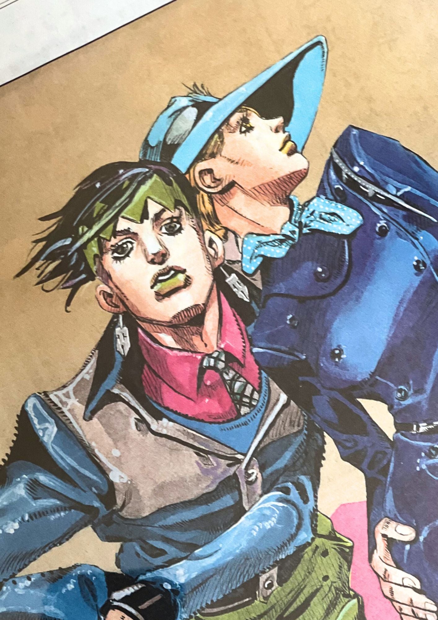 2011 Jojo’s Bizarre Adventure x GUCCI Ad Japanese Newspaper Poster (A2)