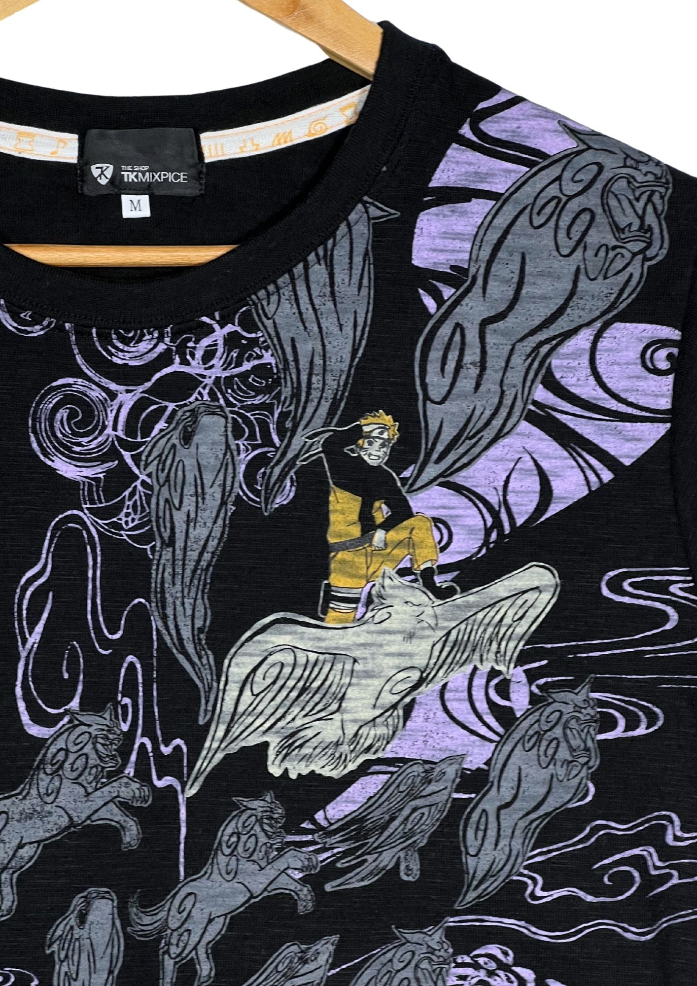 Naruto x TK MIXPICE Takeo Kikuchi Sasuke and Naruto T-shirt