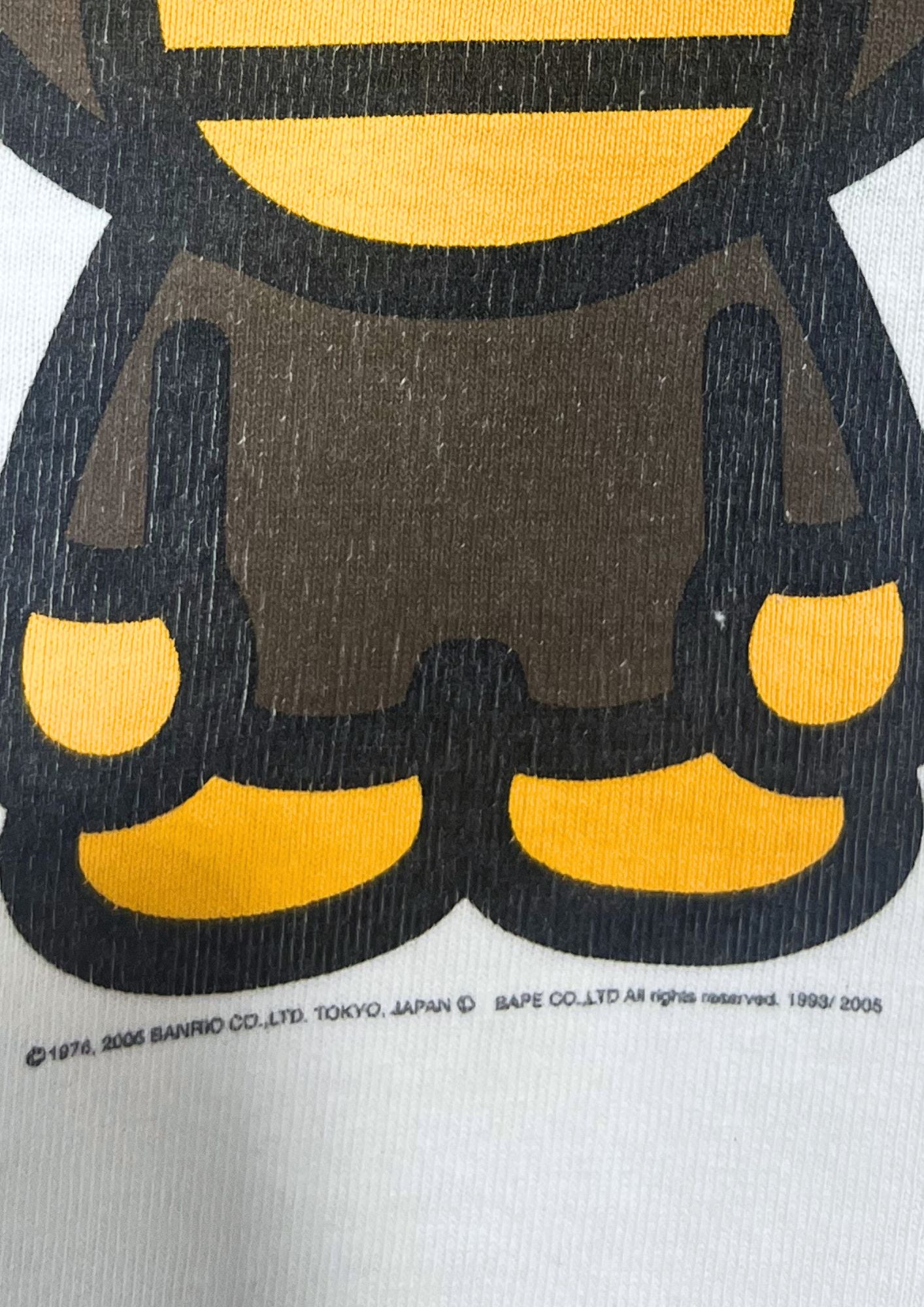 Hello Kitty x A Bathing Ape Baby Milo Vintage T-shirt