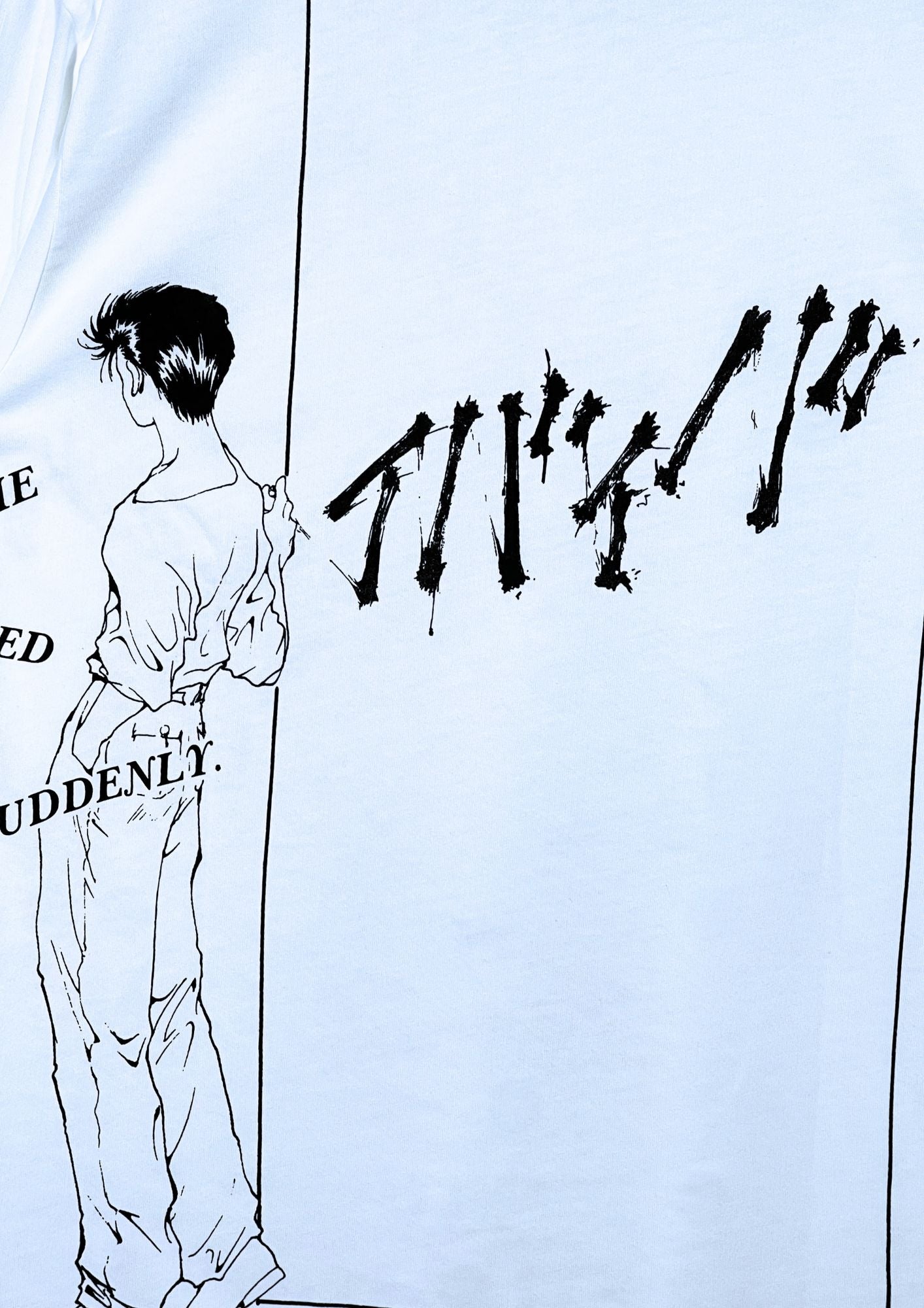 2022 YuYu Hakusho x EXHIBITION : TOGASHI YOSHIHIRO -PUZZLE- 'Yusuke' L/S Shirts (L)