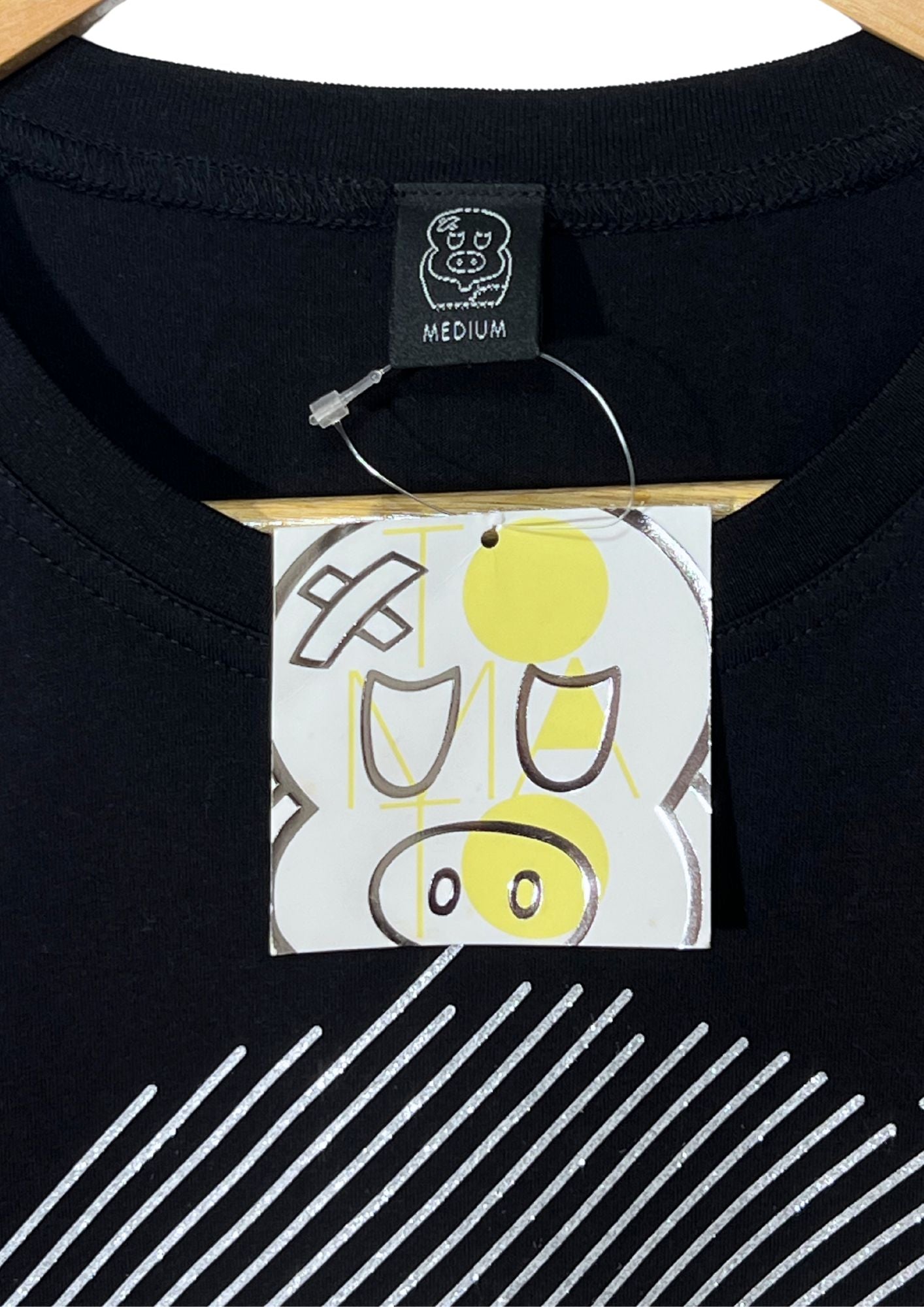 2008 Vintage Deadstock Astro Boy x UT x TOMATO 'Uran' Glitter Print T-shirt (Ladies M-L)