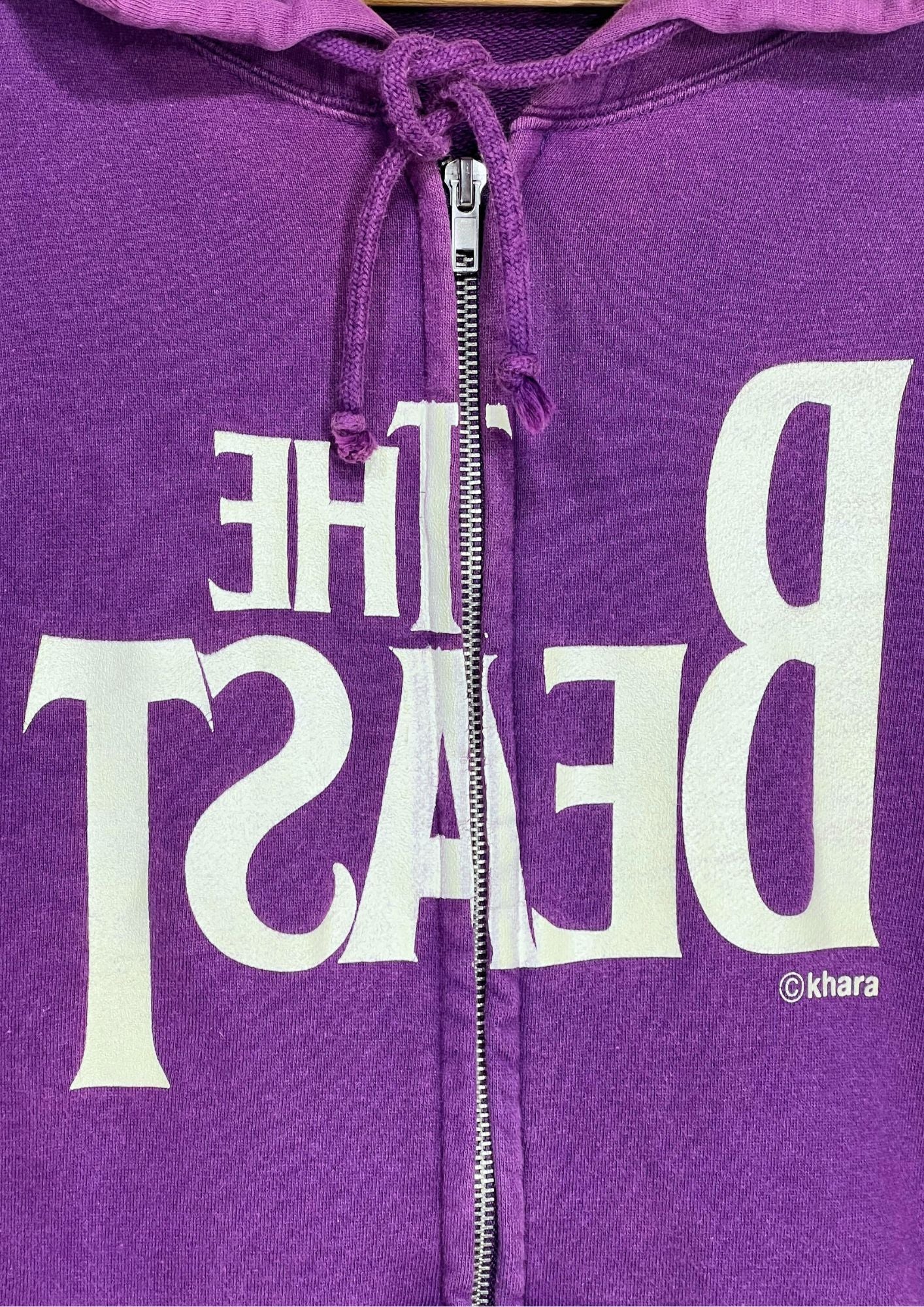 2010s Neon Genesis Evangelion x RADIO EVA The Beast Zip-up Hoodie