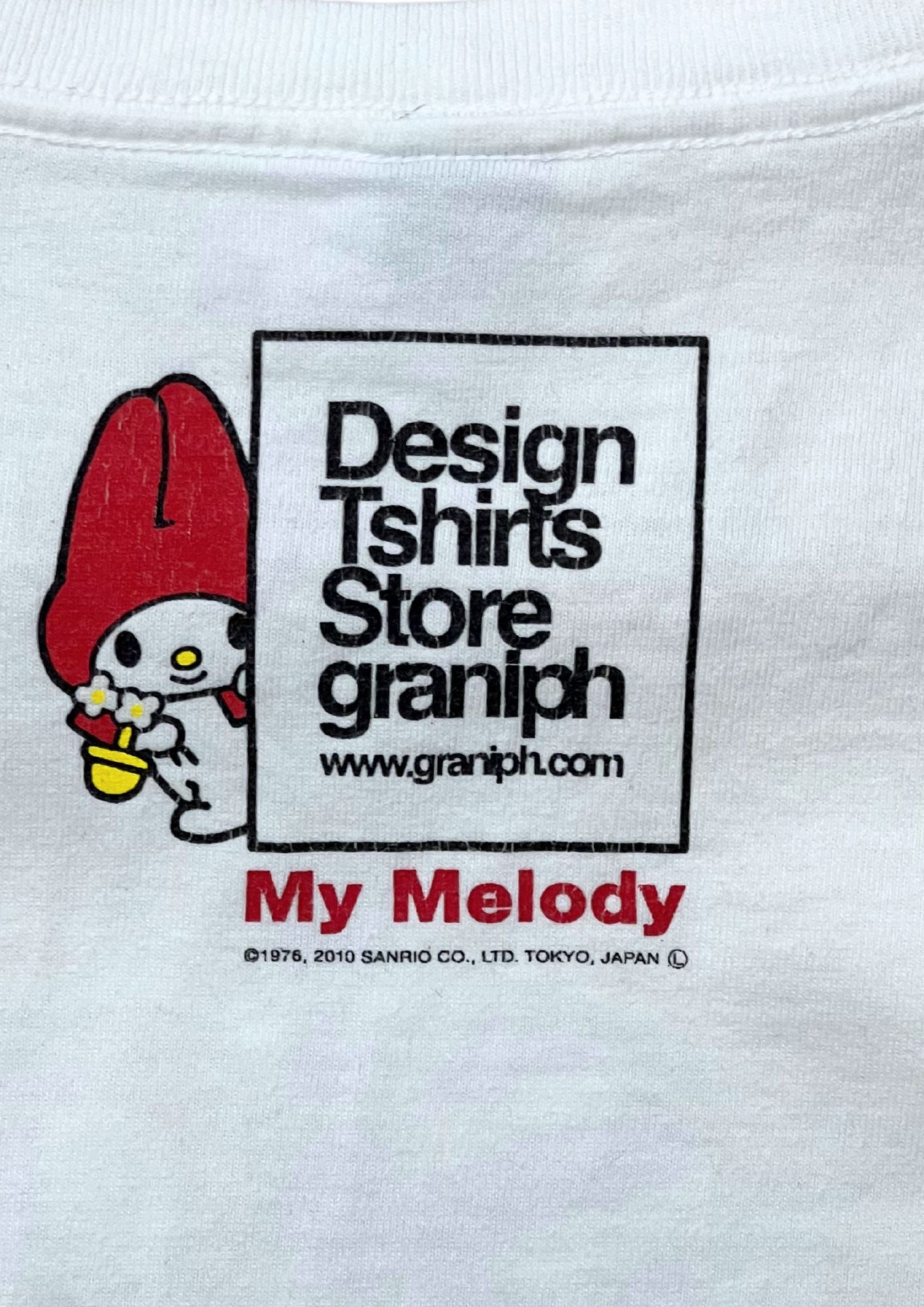 2010 Hello Kitty x graniph 'My Melody' T-shirt (XS)