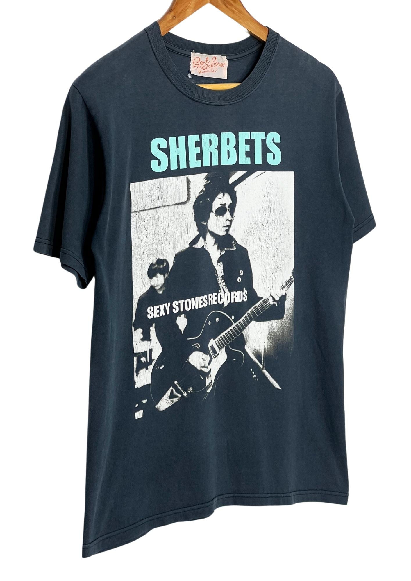 2000 SHERBETS 'Sexy Stones Records' Japanese Band T-shirt