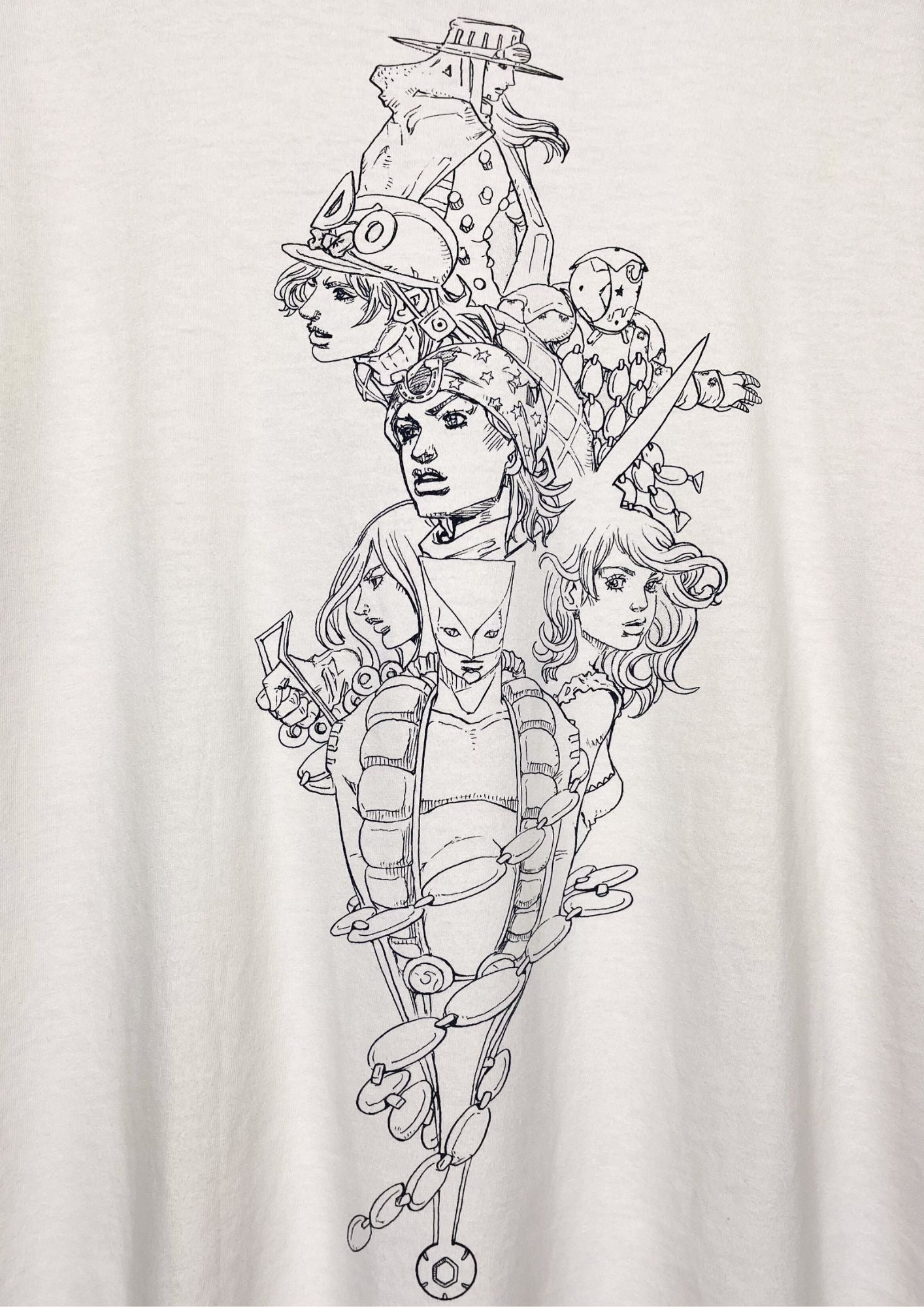 Jojo's Bizarre Adventure Steel Ball Run x Hirohiko Araki Jojo Exhibition T-shirt