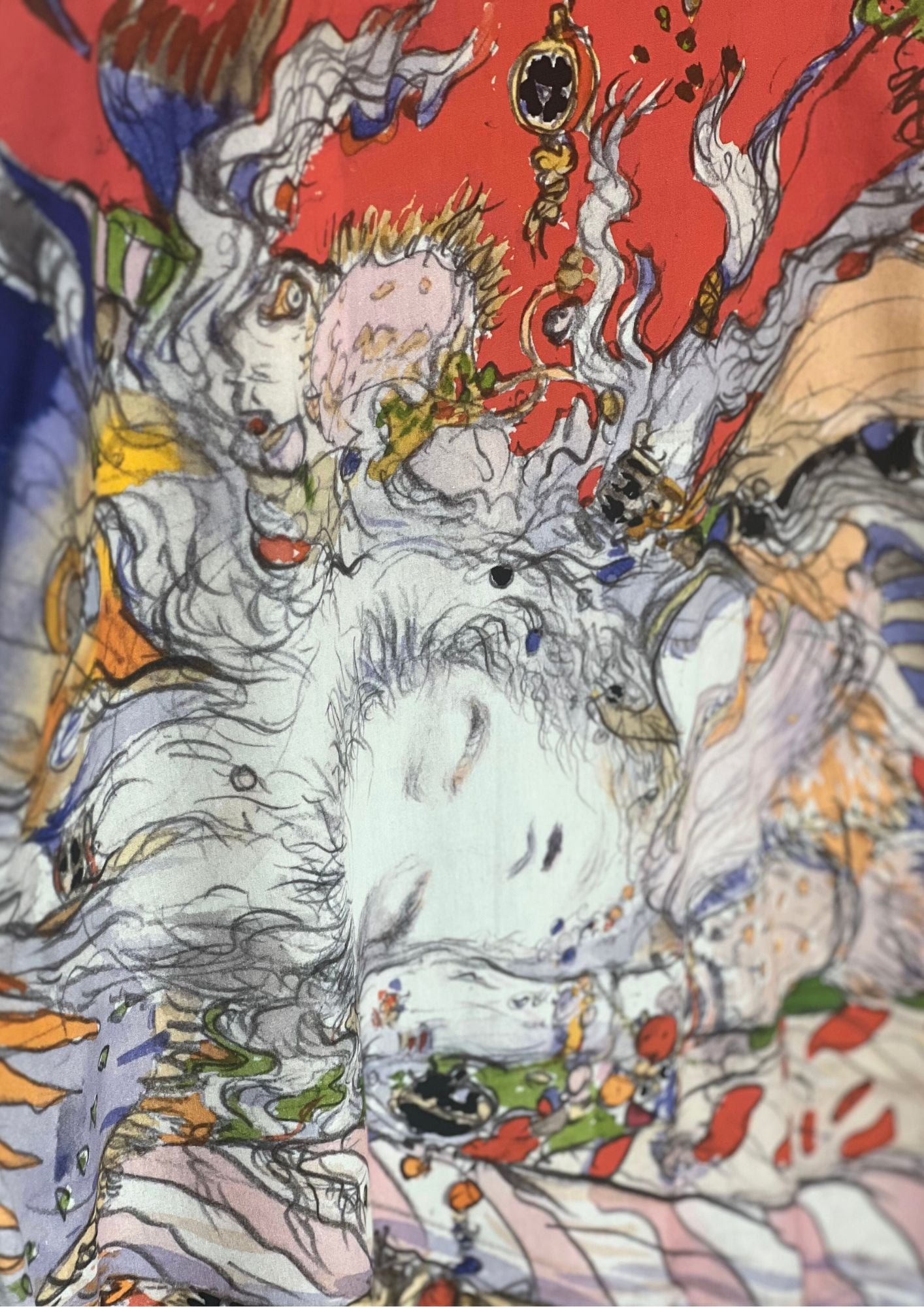 Yoshitaka Amano x Graniph 'La Petite Fille de la Mer' T-shirt
