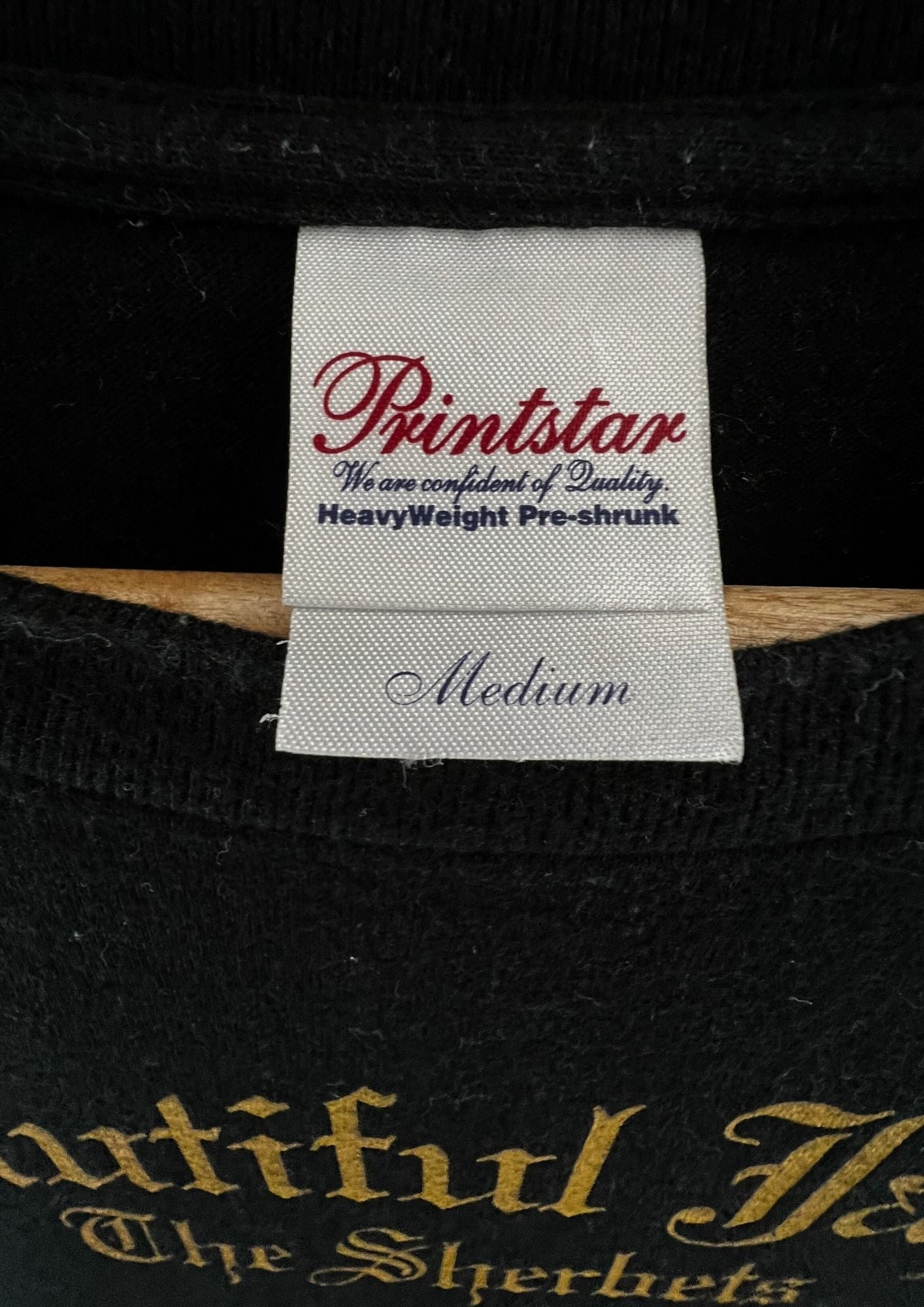 2008 THE SHERBETS Fuji Rock Festival '08 Japanese Band T-shirt (M-S)