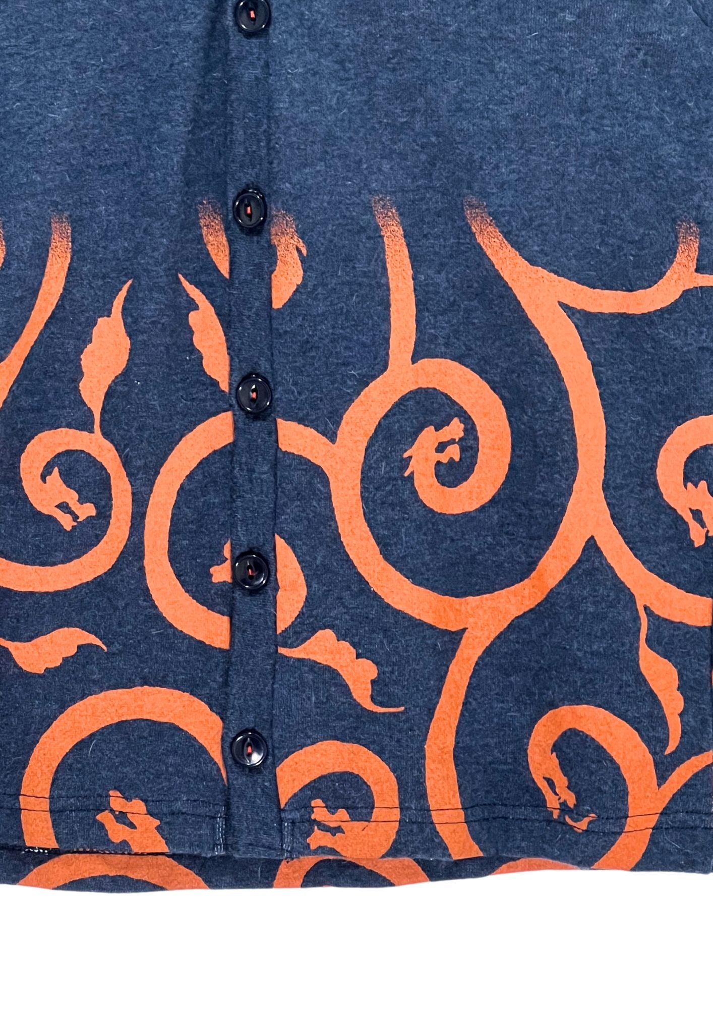 2000s CHIKIRIYA 'Dragons' Japanese Art Cardigan (Ladies XS)