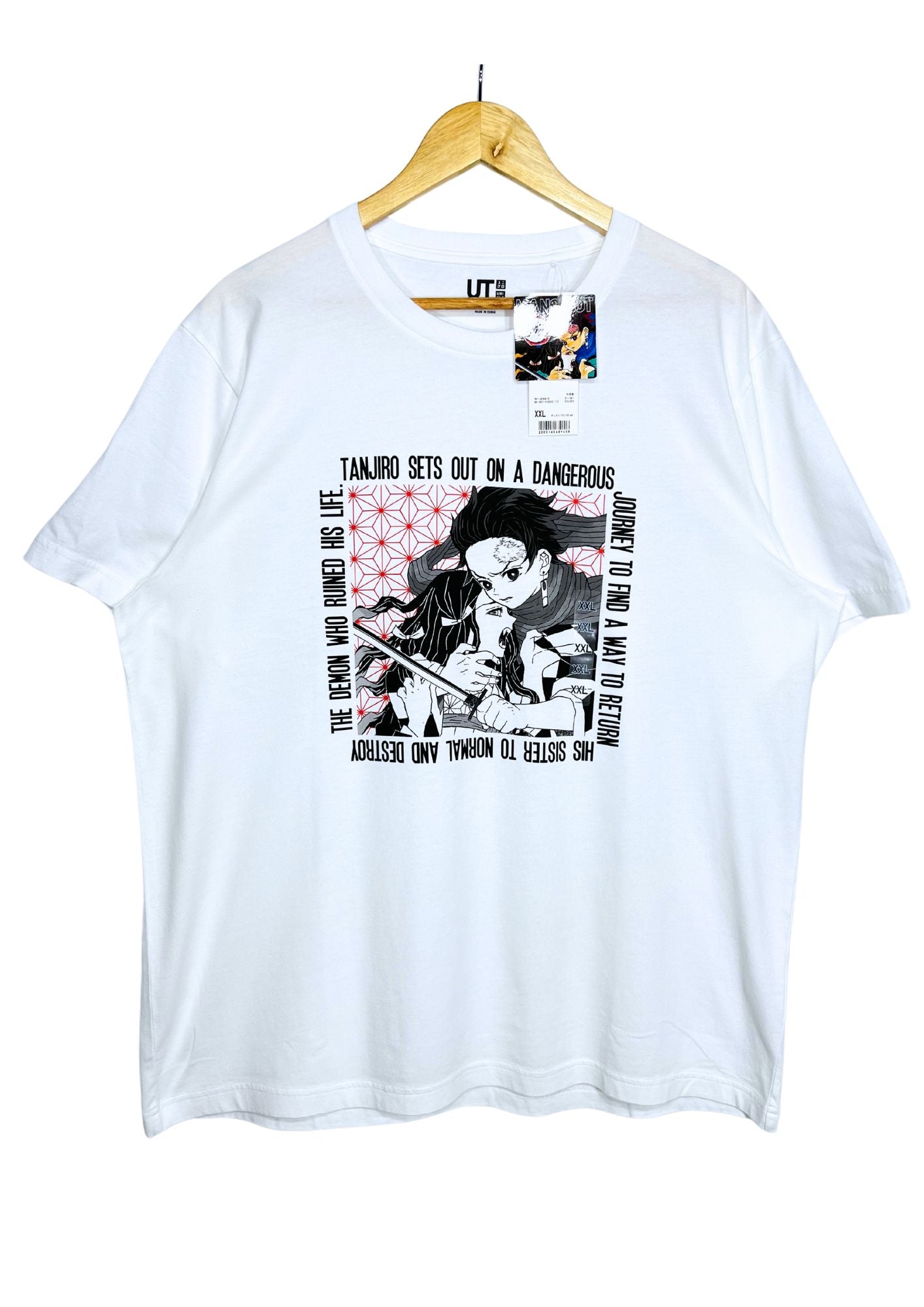 Deadstock 2020 Demon Slayer x UT Tanjiro and Nezuko T-shirt