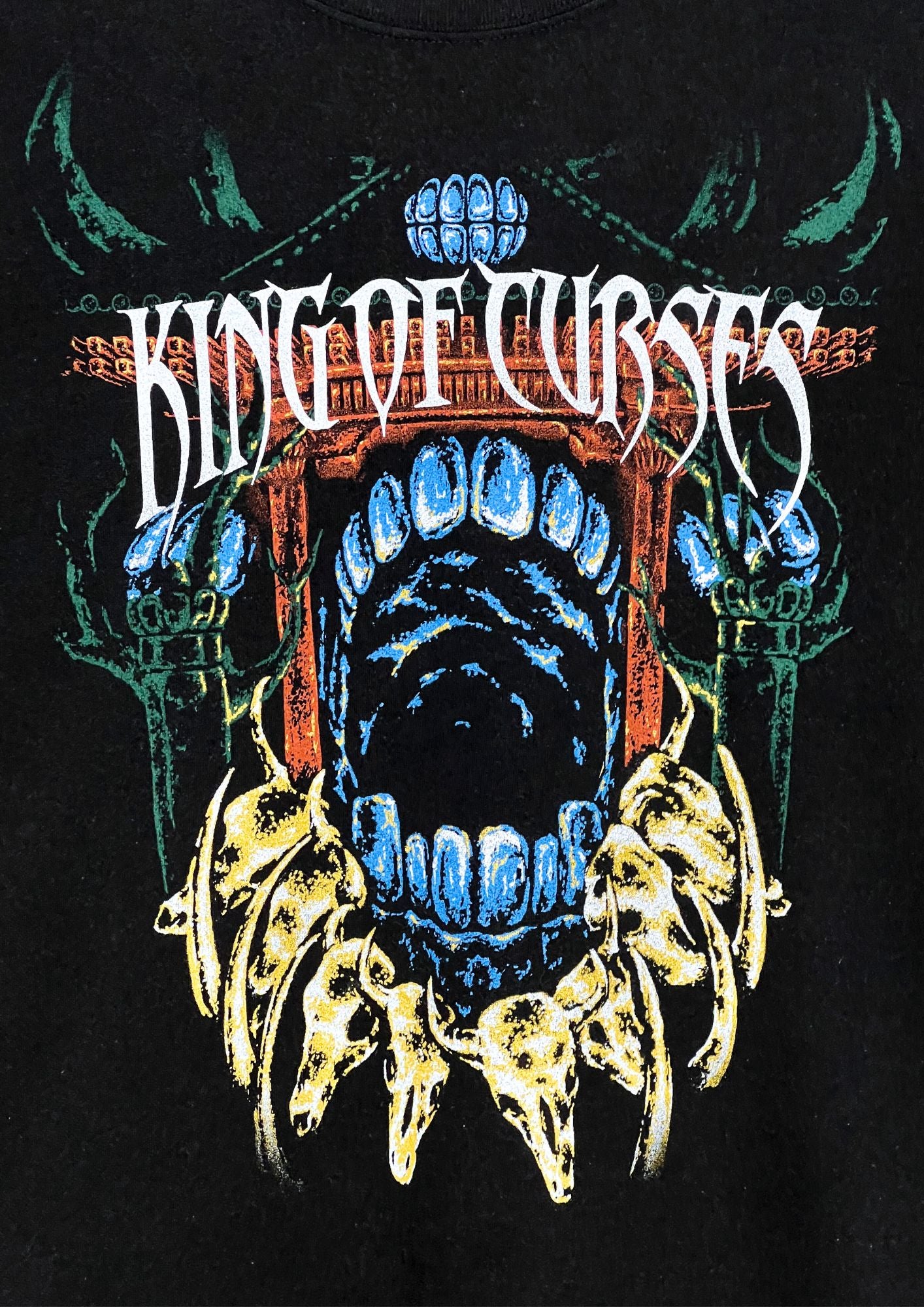 2021 Jujutsu Kaisen x Glamb King of Curses Long Sleeve Shirts
