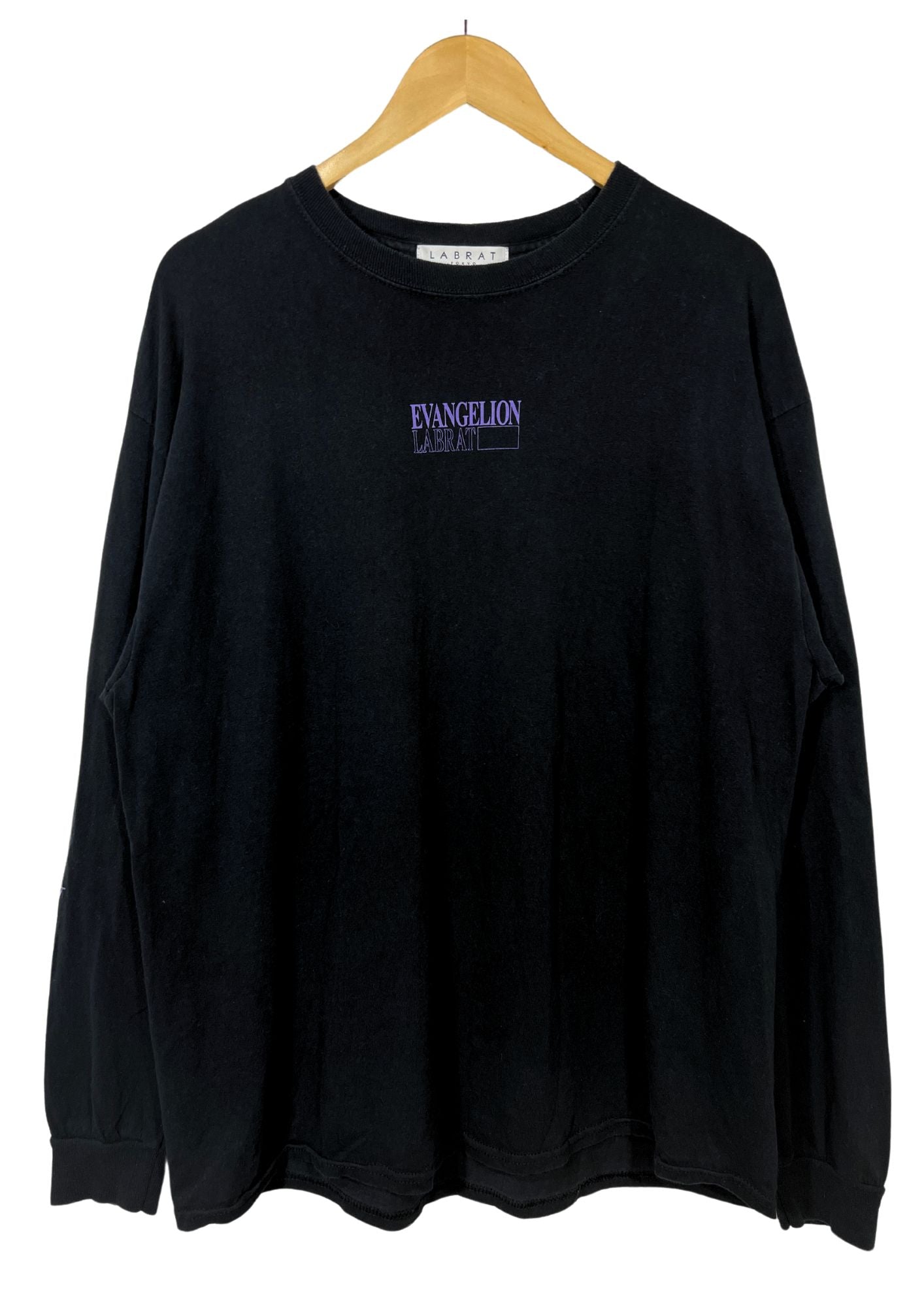 2020 Neon Genesis Evangelion x LABRAT 'EVA 01' L/S Shirts (XL)