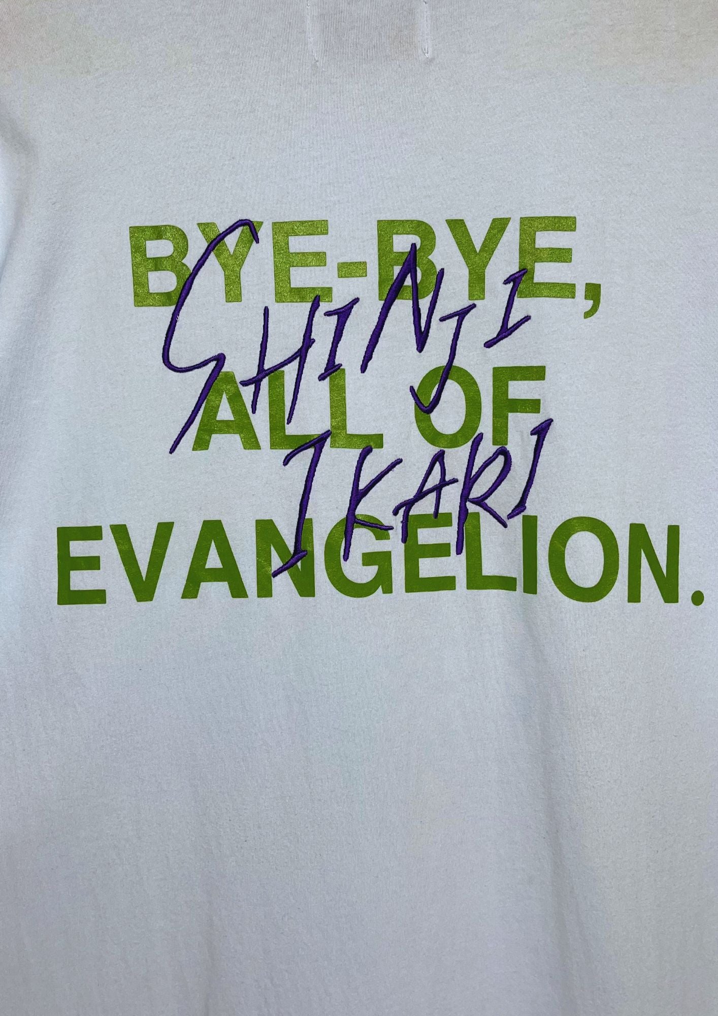 Neon Genesis Evangelion x Jouetie Bye Bye All Shinji T-shirt