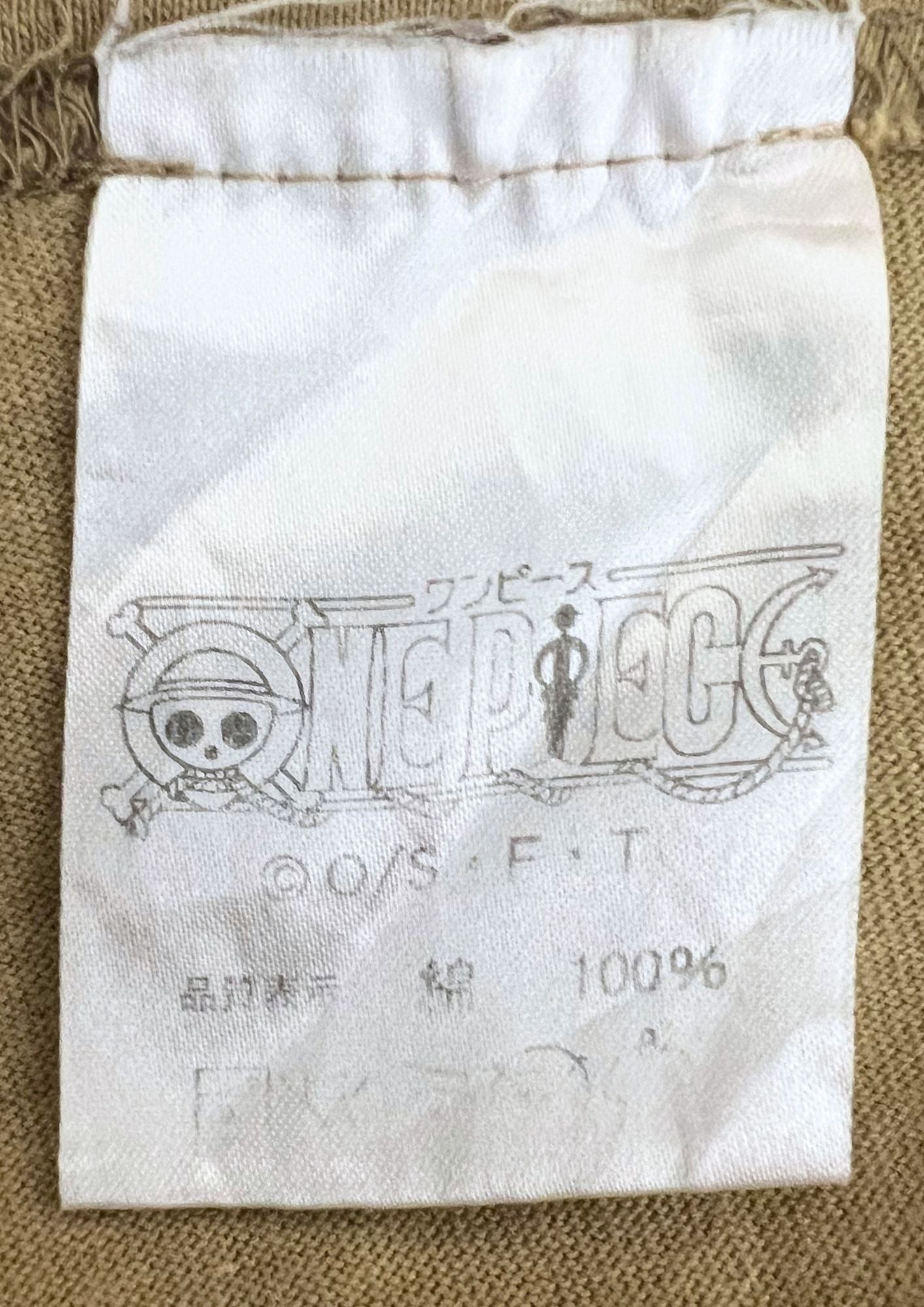 2010s One Piece x BANDAI Straw Hat Crew Monkey D. Luffy T-shirt