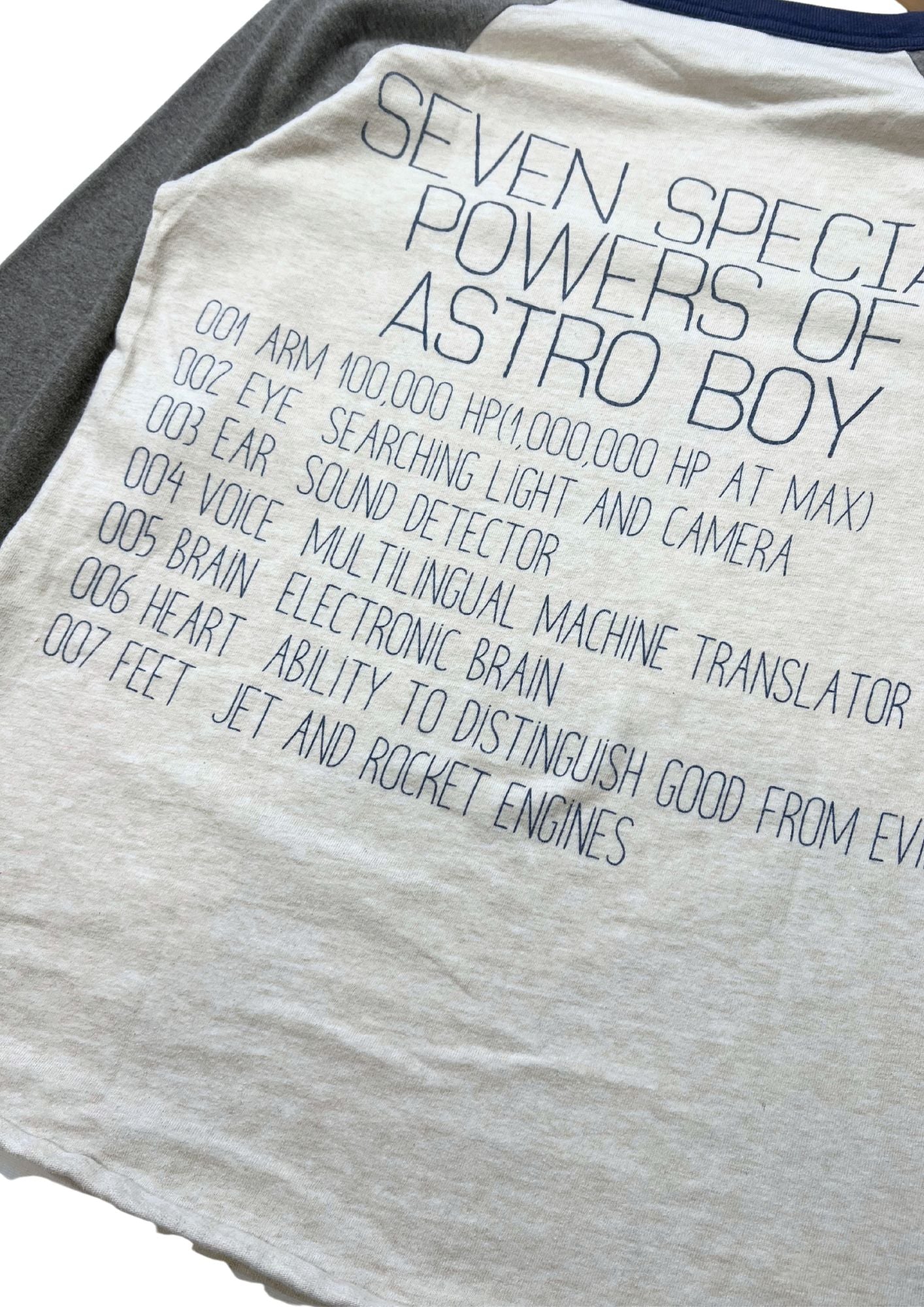 Astro Boy x NEEDELE WORK 'Seven Secret Powers of Astro Boy' L/S Raglan Shirt (S)