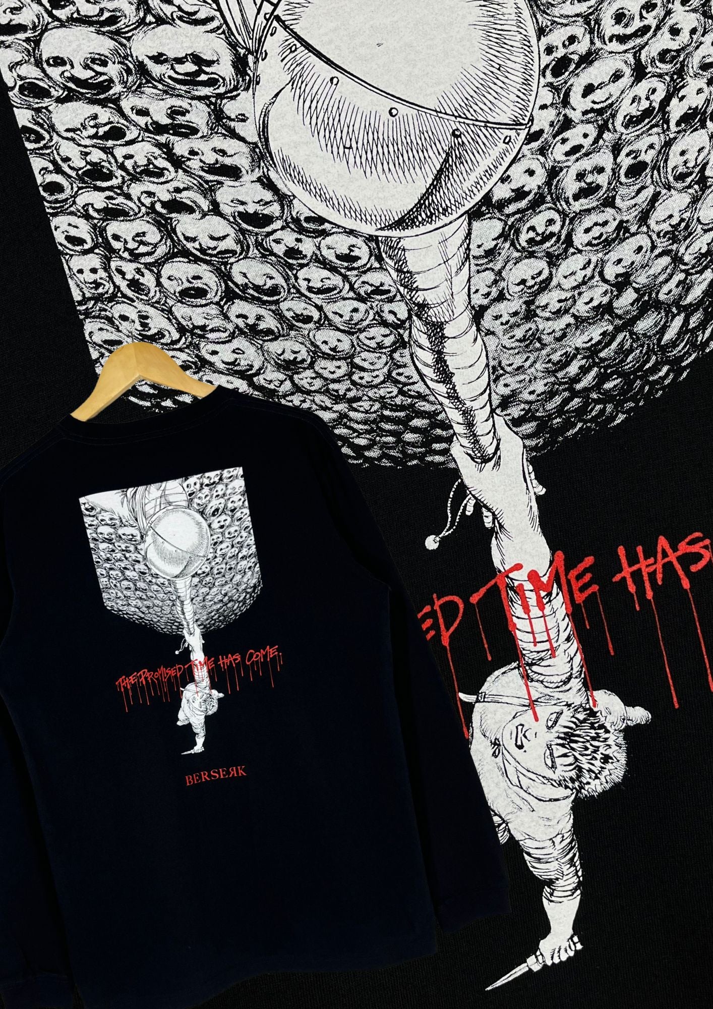 2023 Berserk x Natalie The Promised Time Long Sleeve Shirts